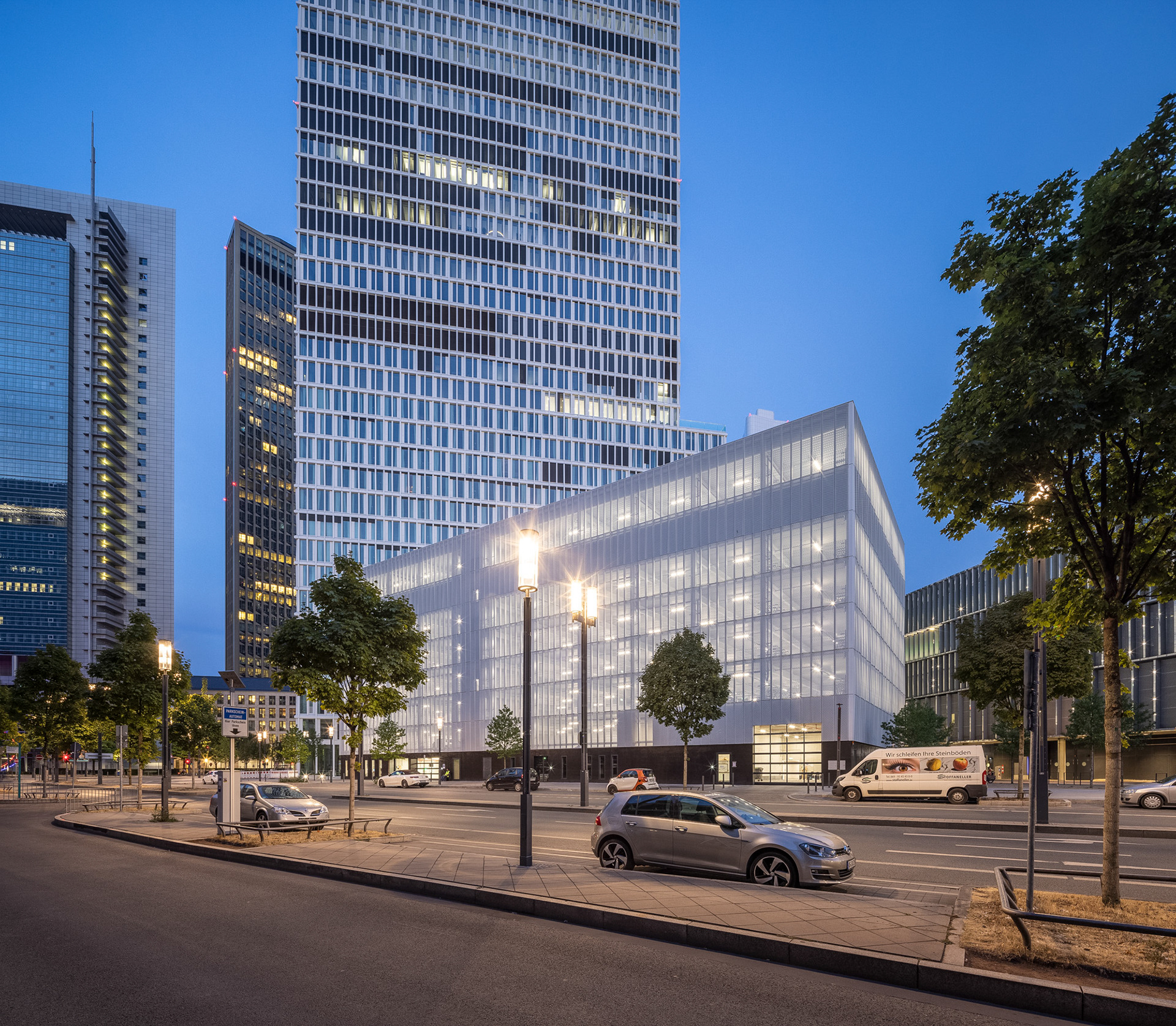 Fotodokumentation vom Bau des ONE für CA Immo