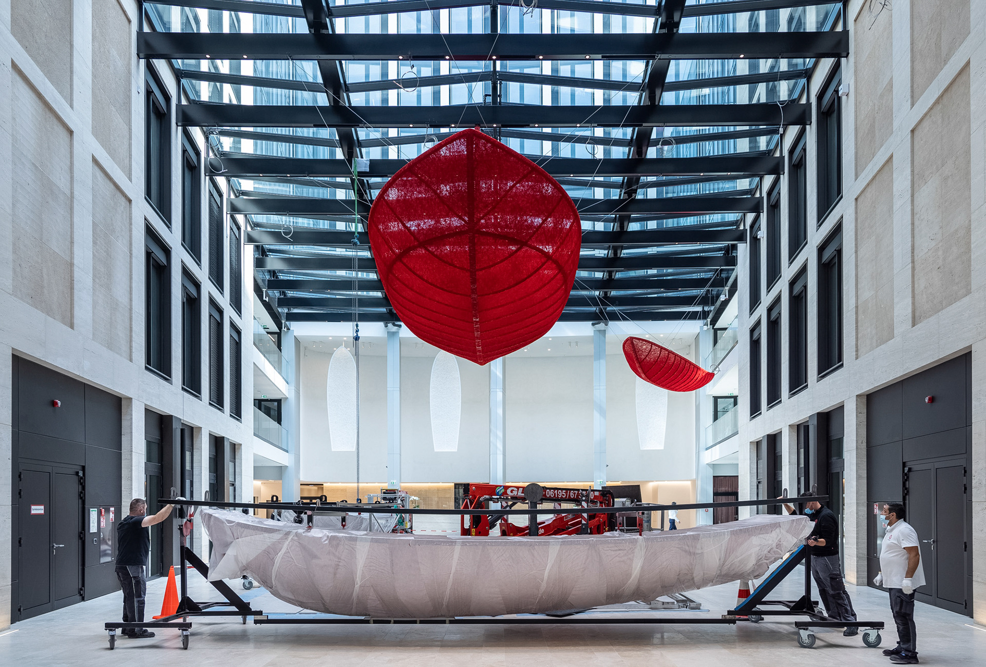 Fotodokumentation vom Bau des WINX-Towers für WINX GmbH