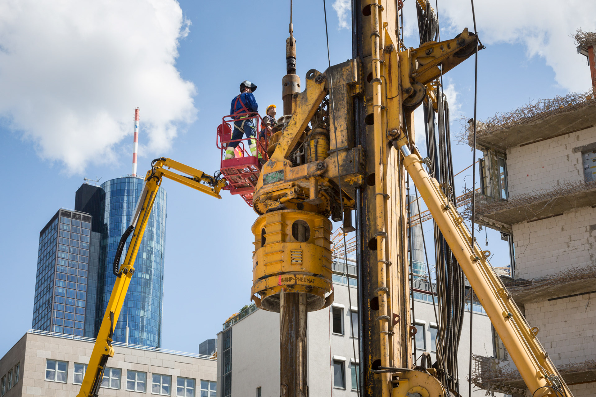 Fotodokumentation Deutsche Bank Campus für Tishman Speyer