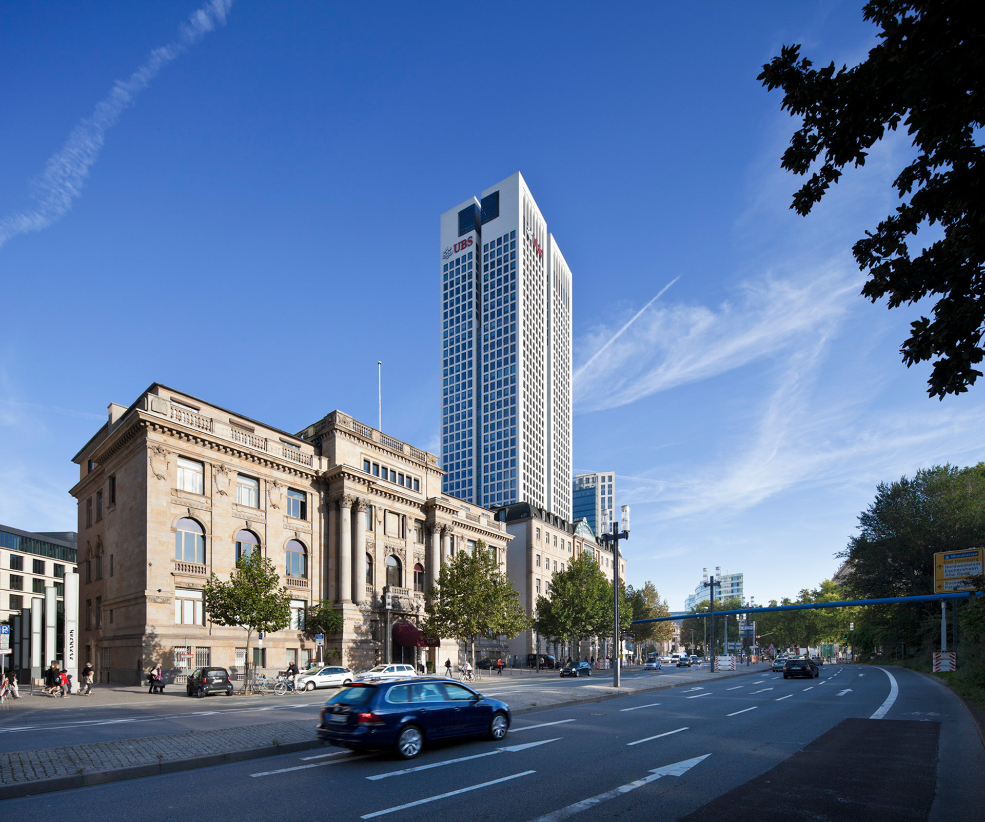 Fotodokumentation vom Bau des OpernTurm für Tishman Speyer