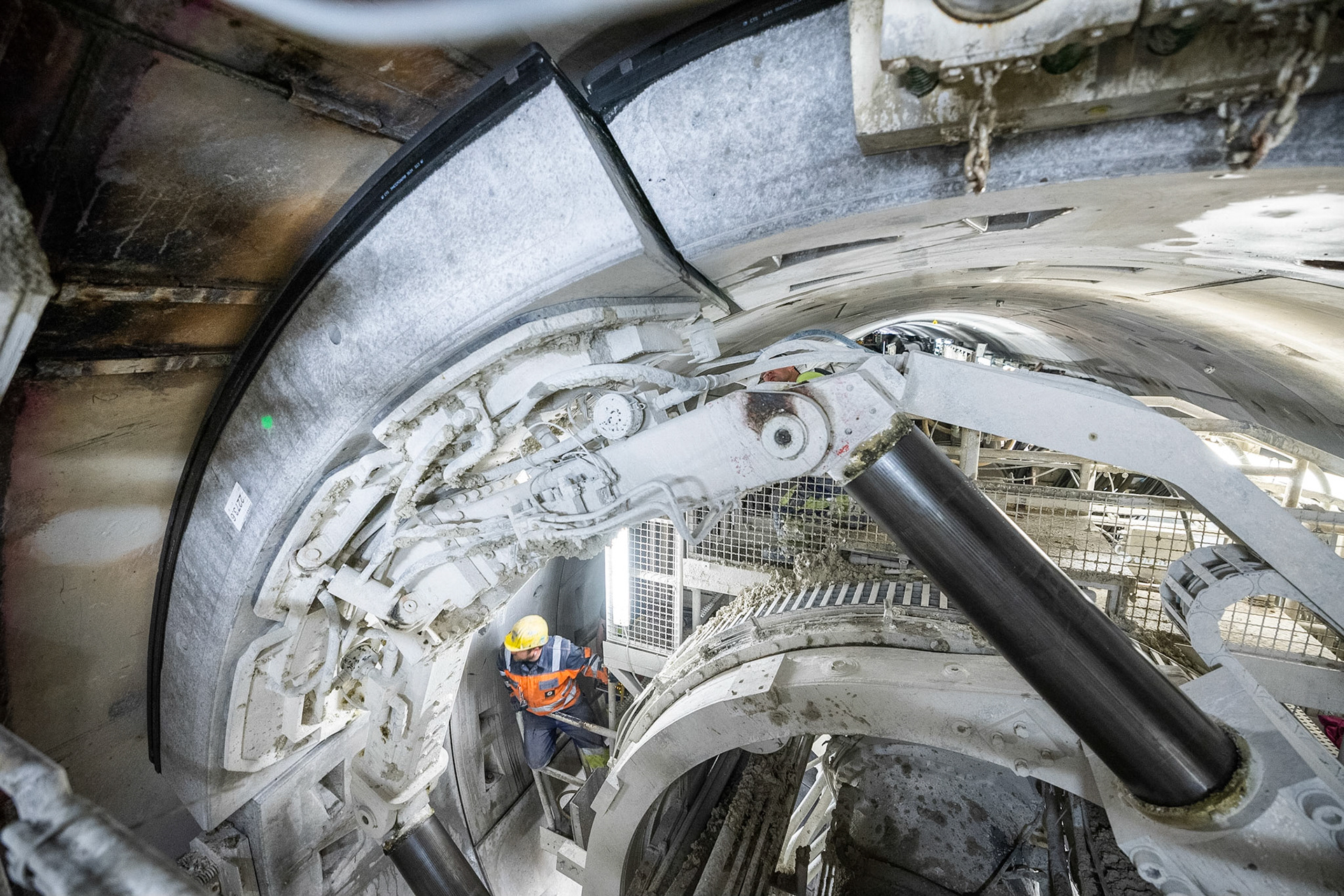 Fotodokumentation der Verlängerung der U5 in Frankfurt für die Stadtbahn Europaviertel Projektgesellschaft mbH