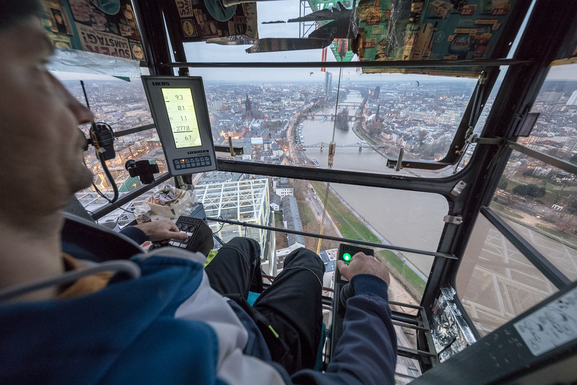 Fotodokumentation vom Bau des WINX-Towers für WINX GmbH