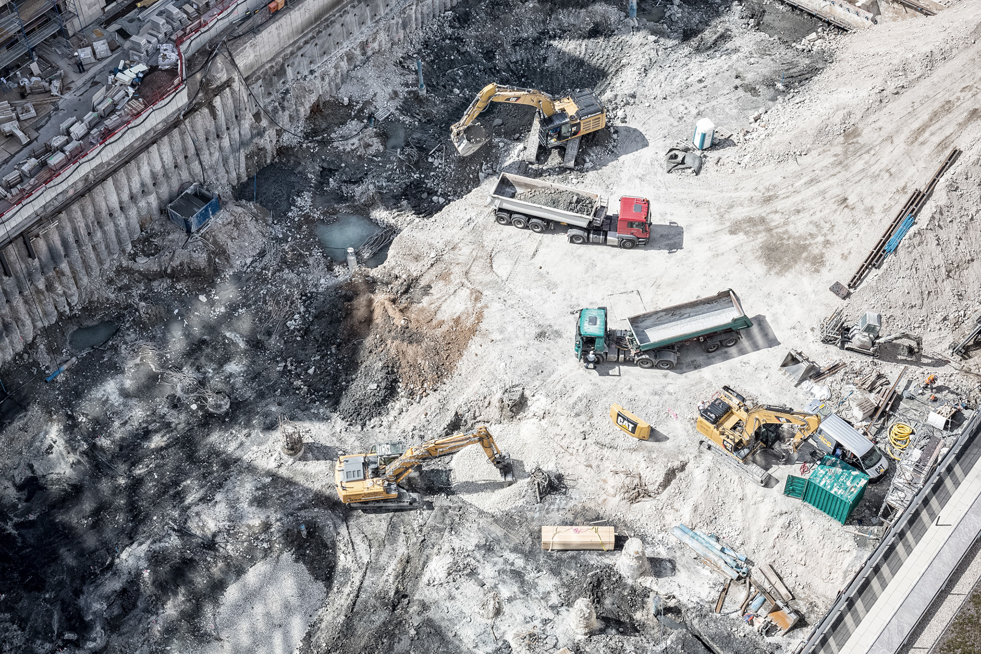 Fotodokumentation vom Bau des WINX-Towers für WINX GmbH