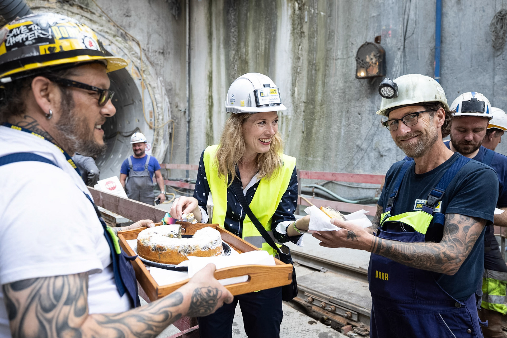 Fotodokumentation der Verlängerung der U5 in Frankfurt für die Stadtbahn Europaviertel Projektgesellschaft mbH
