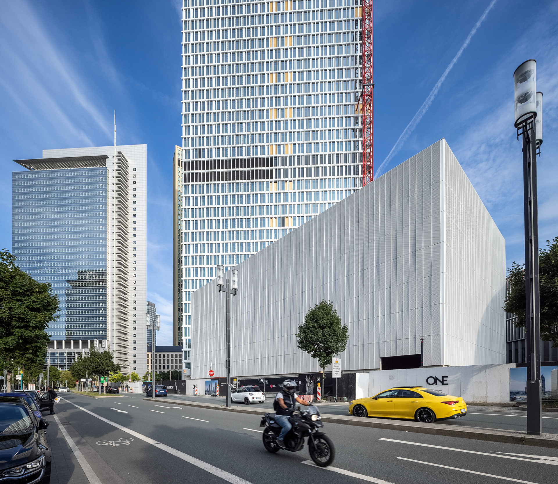 Fotodokumentation vom Bau des ONE für CA Immo