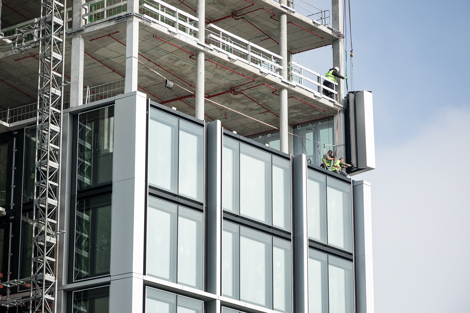 Fotodokumentation vom Bau des WINX-Towers für WINX GmbH