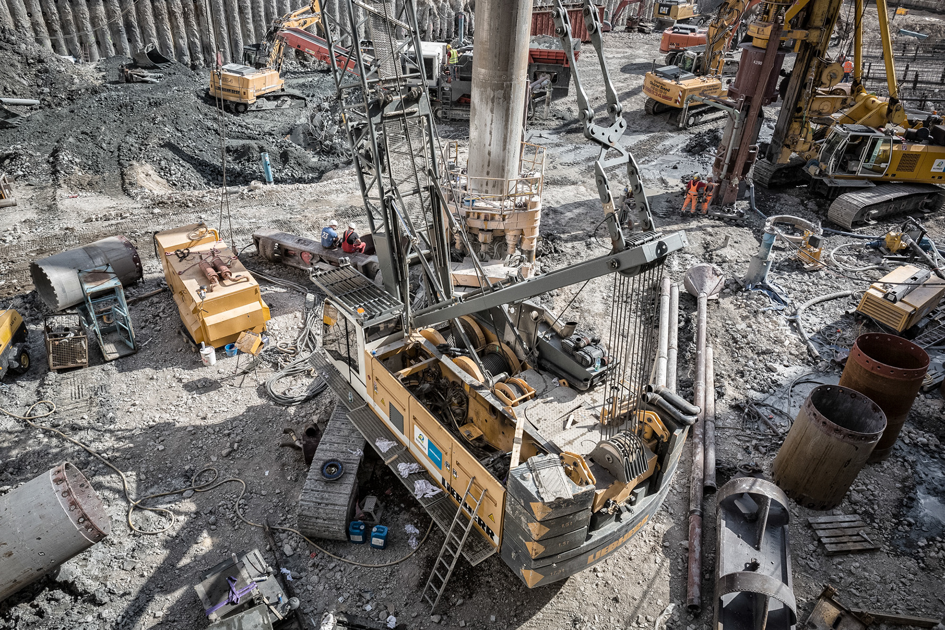 Fotodokumentation vom Bau des WINX-Towers für WINX GmbH