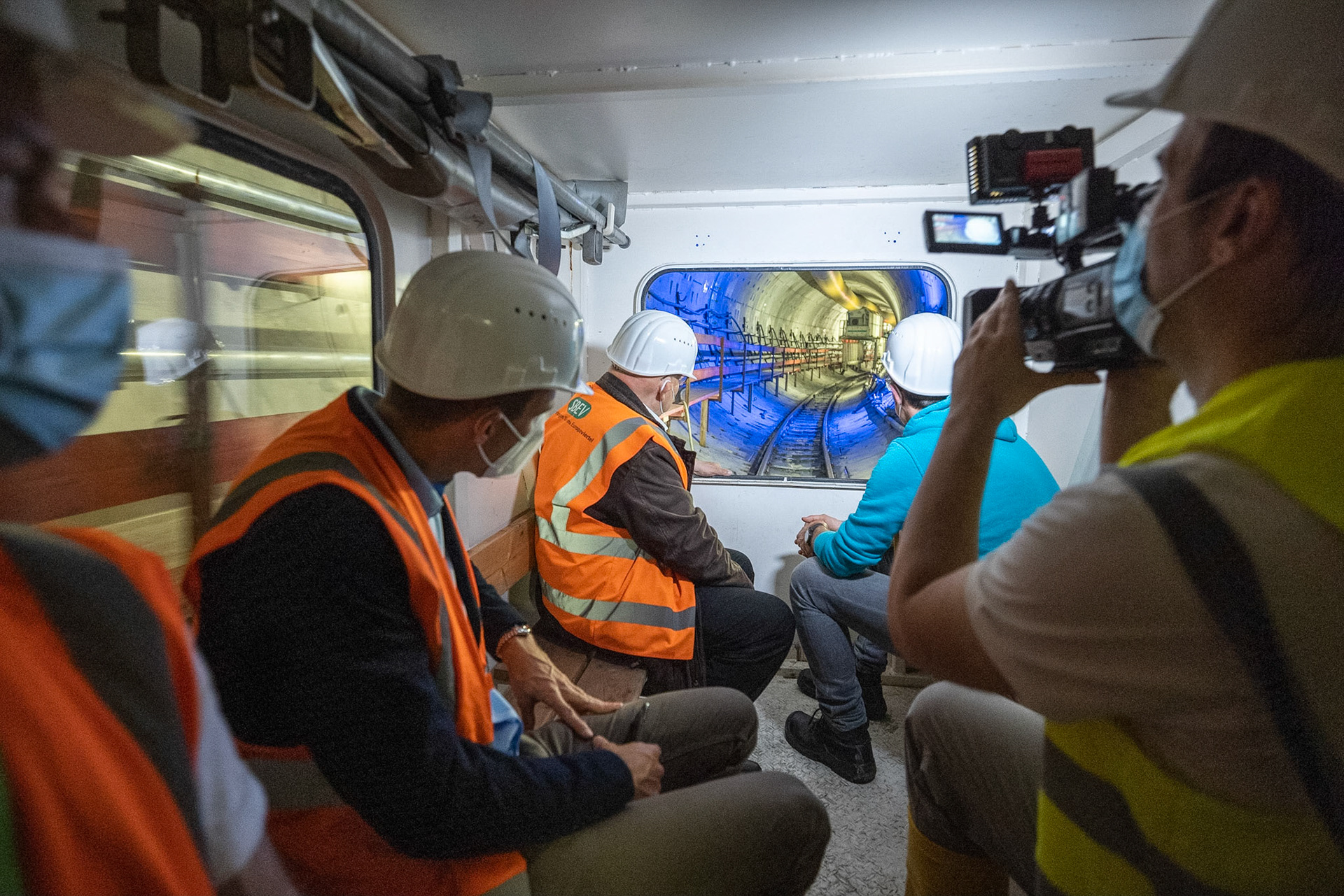 Fotodokumentation der Verlängerung der U5 in Frankfurt für die Stadtbahn Europaviertel Projektgesellschaft mbH
