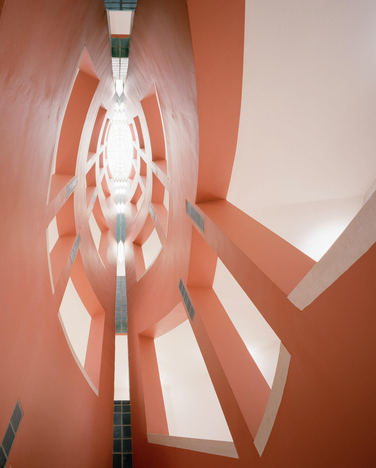 Treppenhaus der Bundesbank in Frankfurt