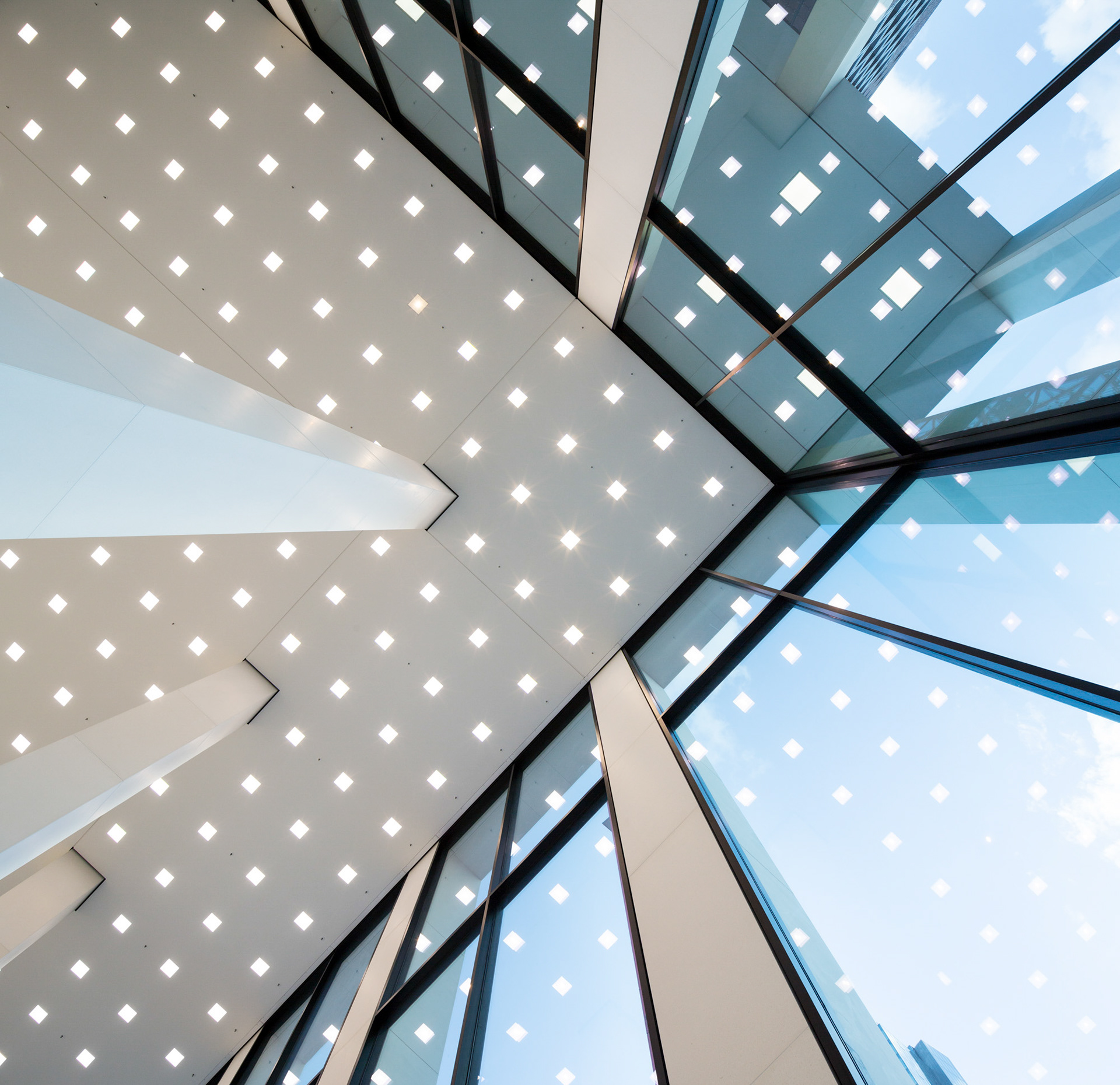 Fotodokumentation vom Bau des TaunusTurms für Tishman Speyer