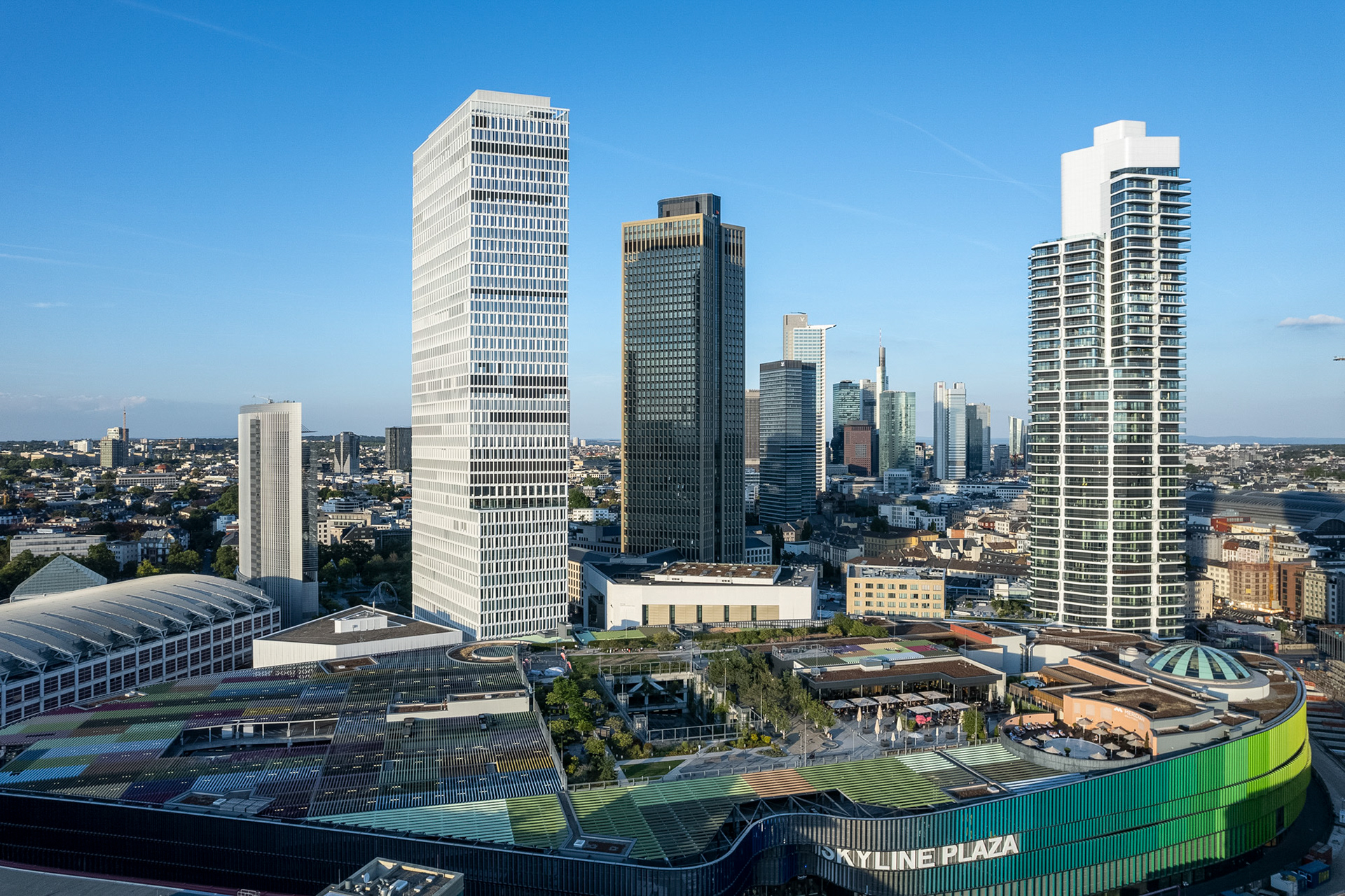 Fotodokumentation vom Bau des ONE für CA Immo