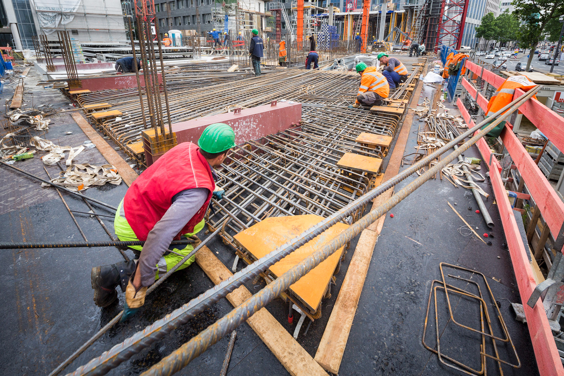 Fotodokumentation Deutsche Bank Campus für Tishman Speyer