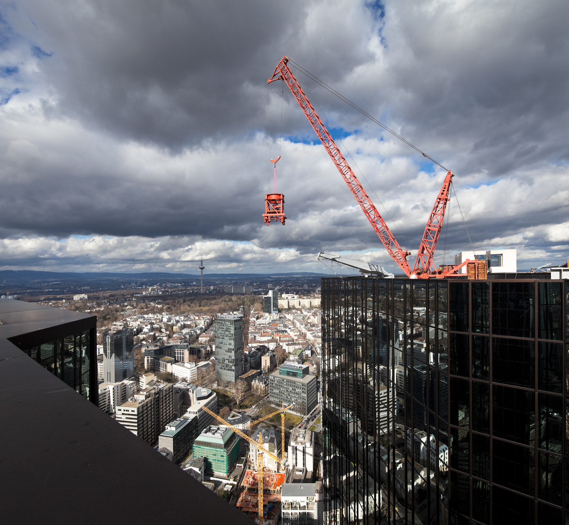 Fotodokumentation des Umbaus der Deutschen Bank Türme für Deutsche Bank