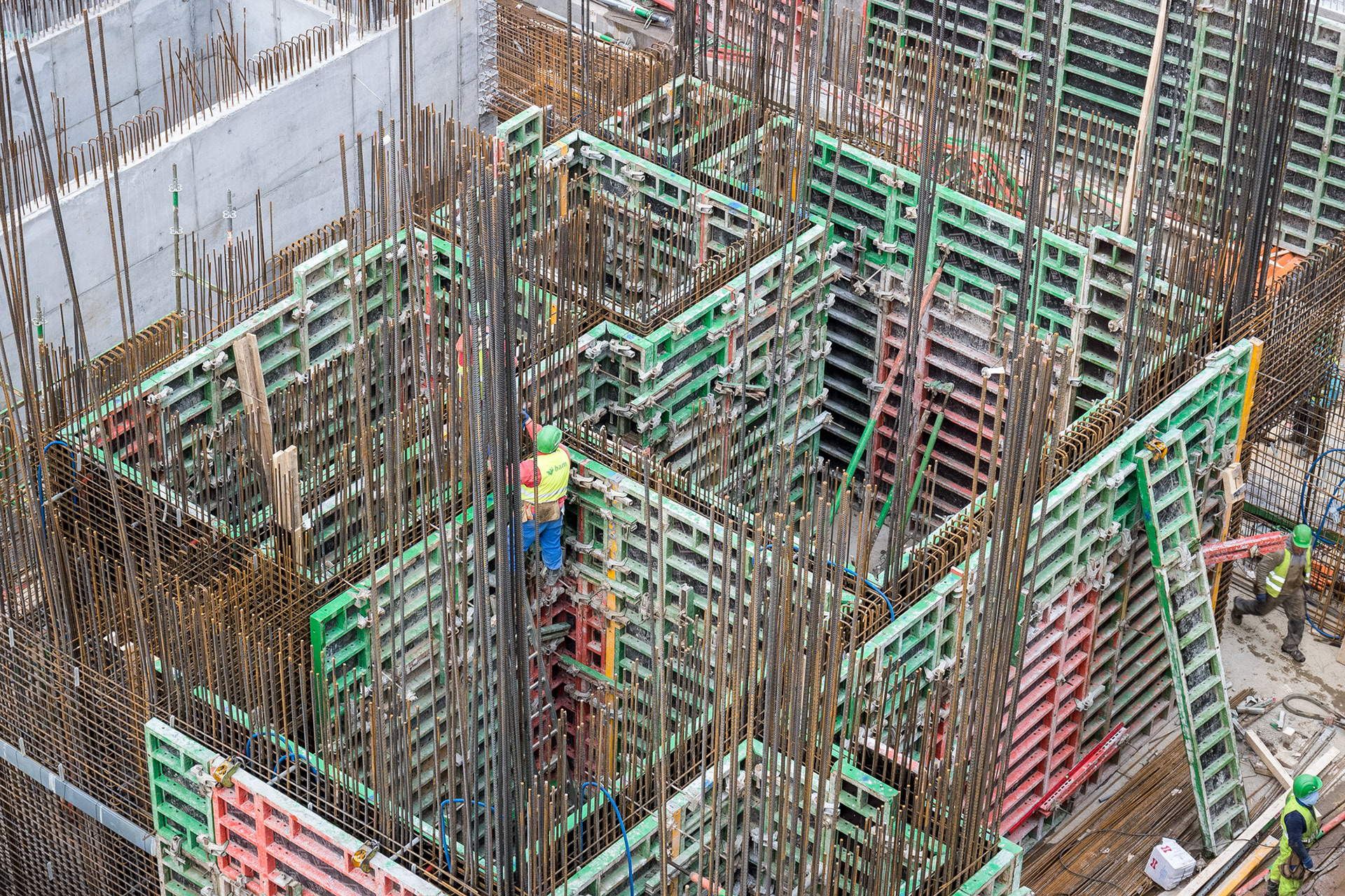 Fotodokumentation vom Bau des WINX-Towers für WINX GmbH