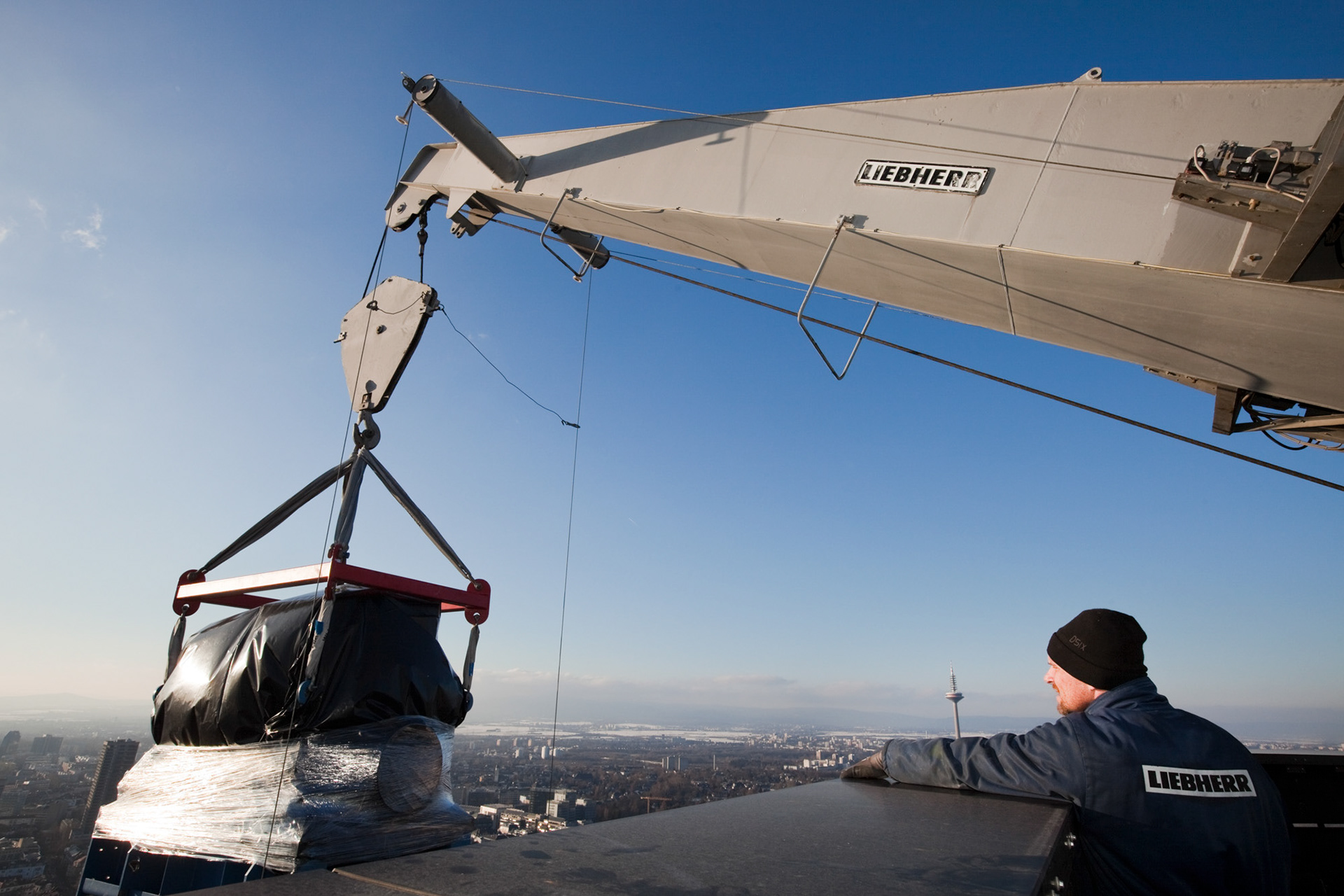 Fotodokumentation des Umbaus der Deutschen Bank Türme für Deutsche Bank