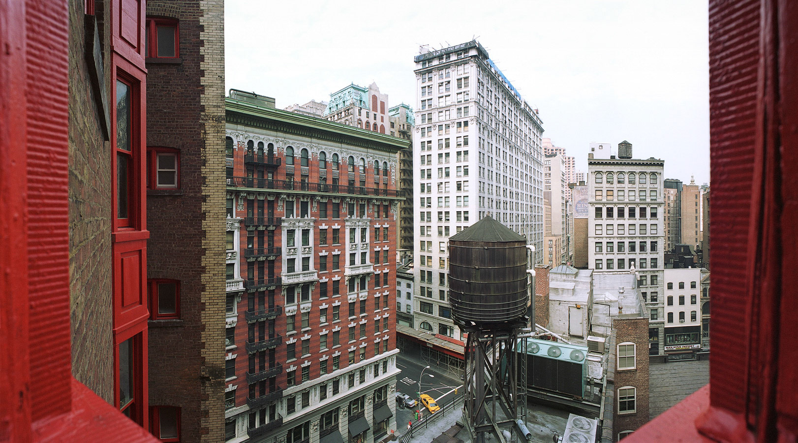 New York, Aussicht vom Hotelzimmer
