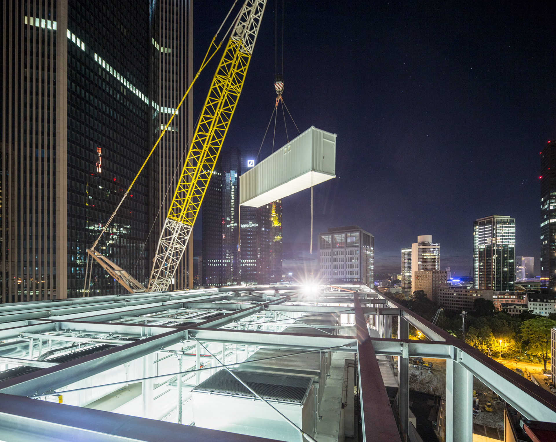 Fotodokumentation Deutsche Bank Campus für Tishman Speyer