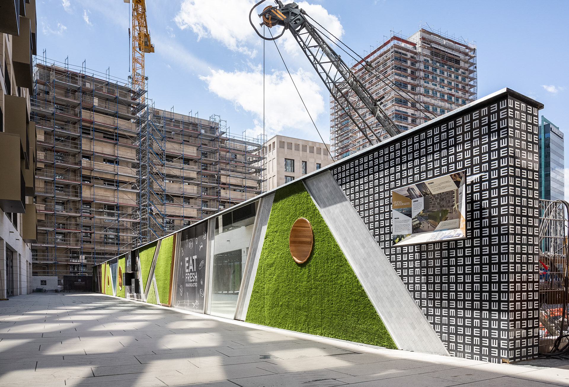 Fotodokumentation vom Bau des WINX-Towers für WINX GmbH