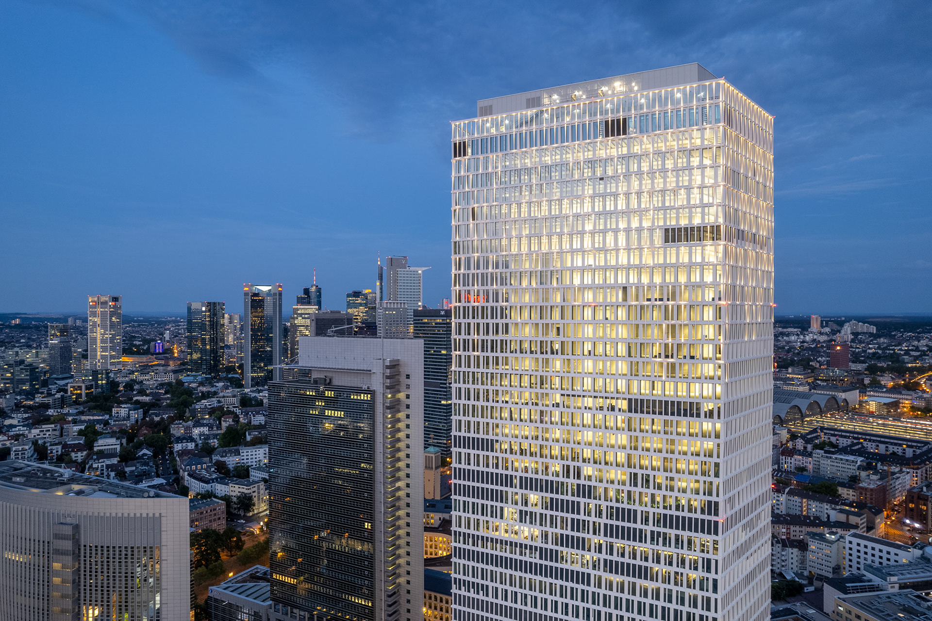 Fotodokumentation vom Bau des ONE für CA Immo