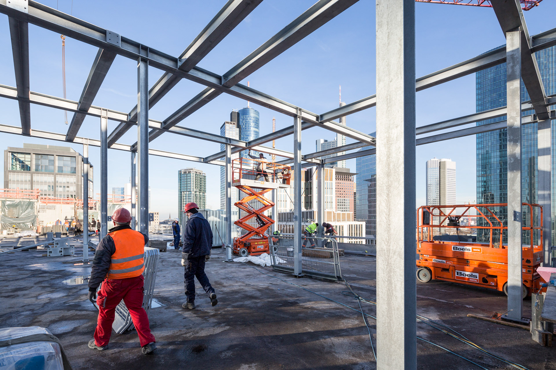 Fotodokumentation Deutsche Bank Campus für Tishman Speyer