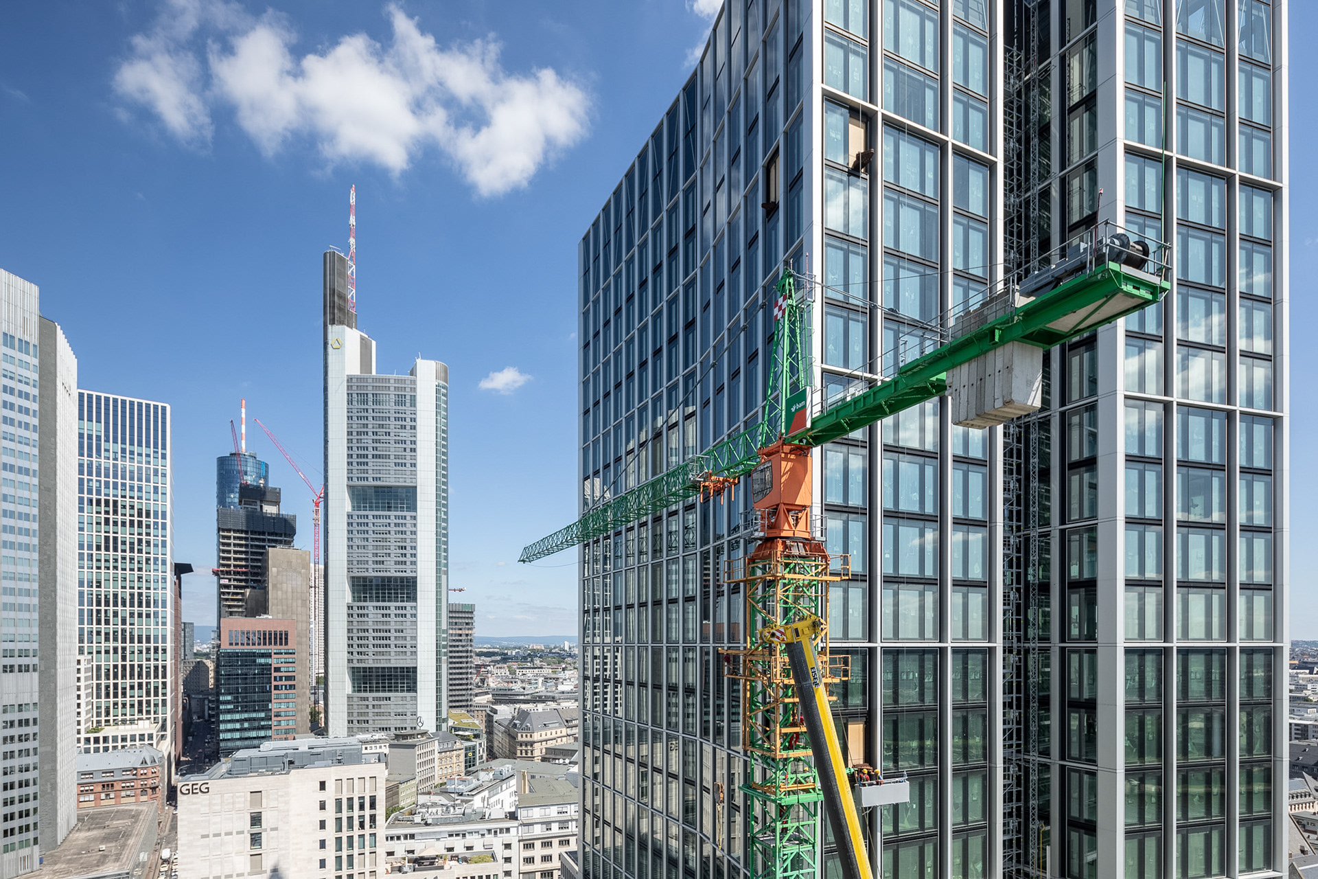 Fotodokumentation vom Bau des WINX-Towers für WINX GmbH