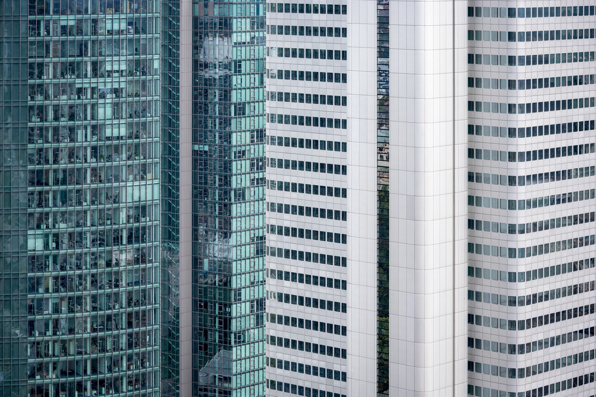 Fotodokumentation des Umbaus des SilverTowers für die Commerzbank AG