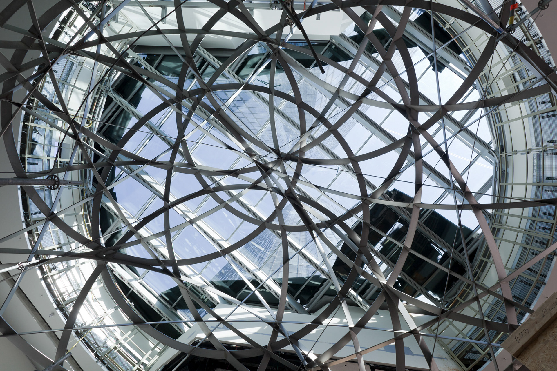 Fotodokumentation des Umbaus der Deutschen Bank Türme für Deutsche Bank