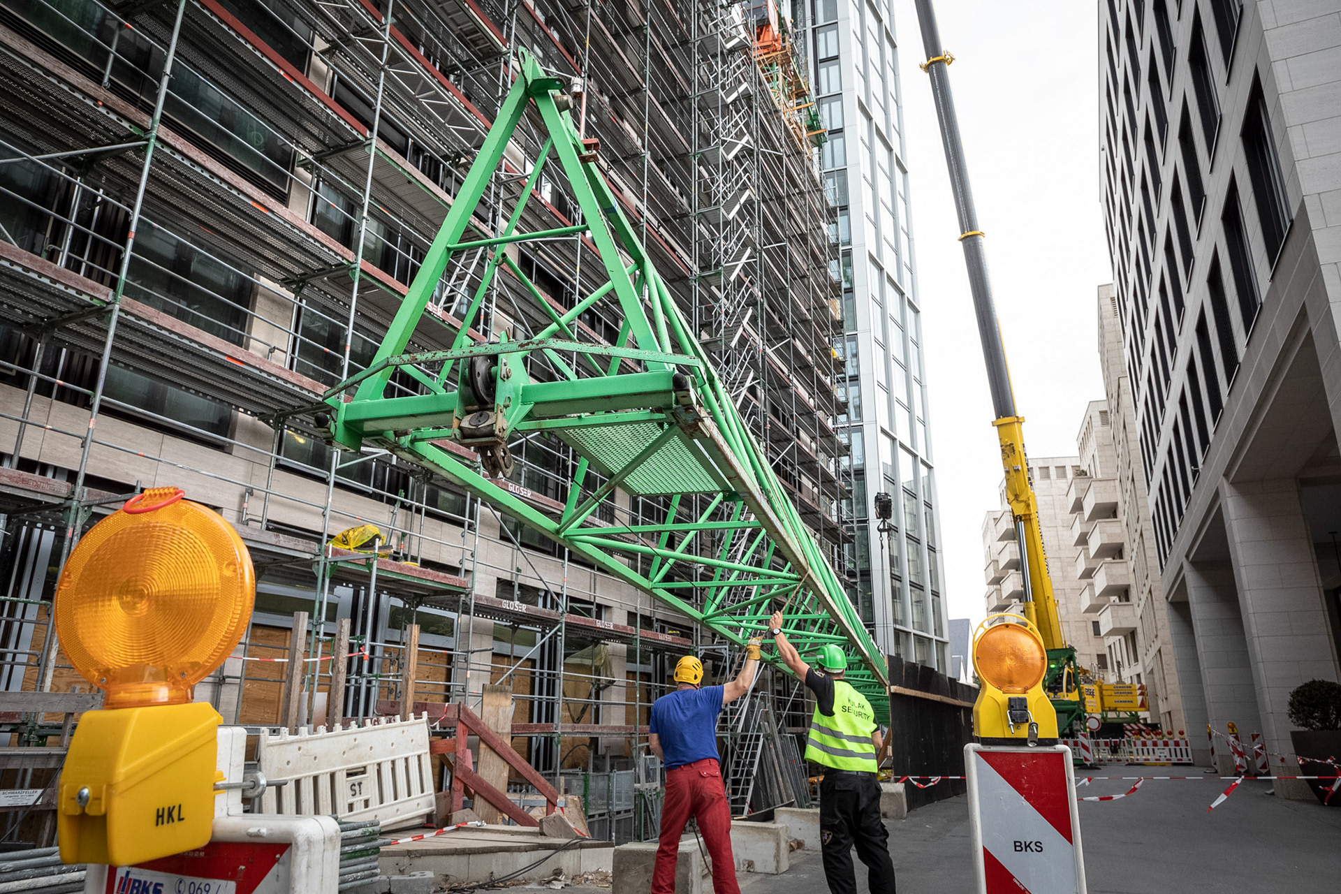 Fotodokumentation vom Bau des WINX-Towers für WINX GmbH