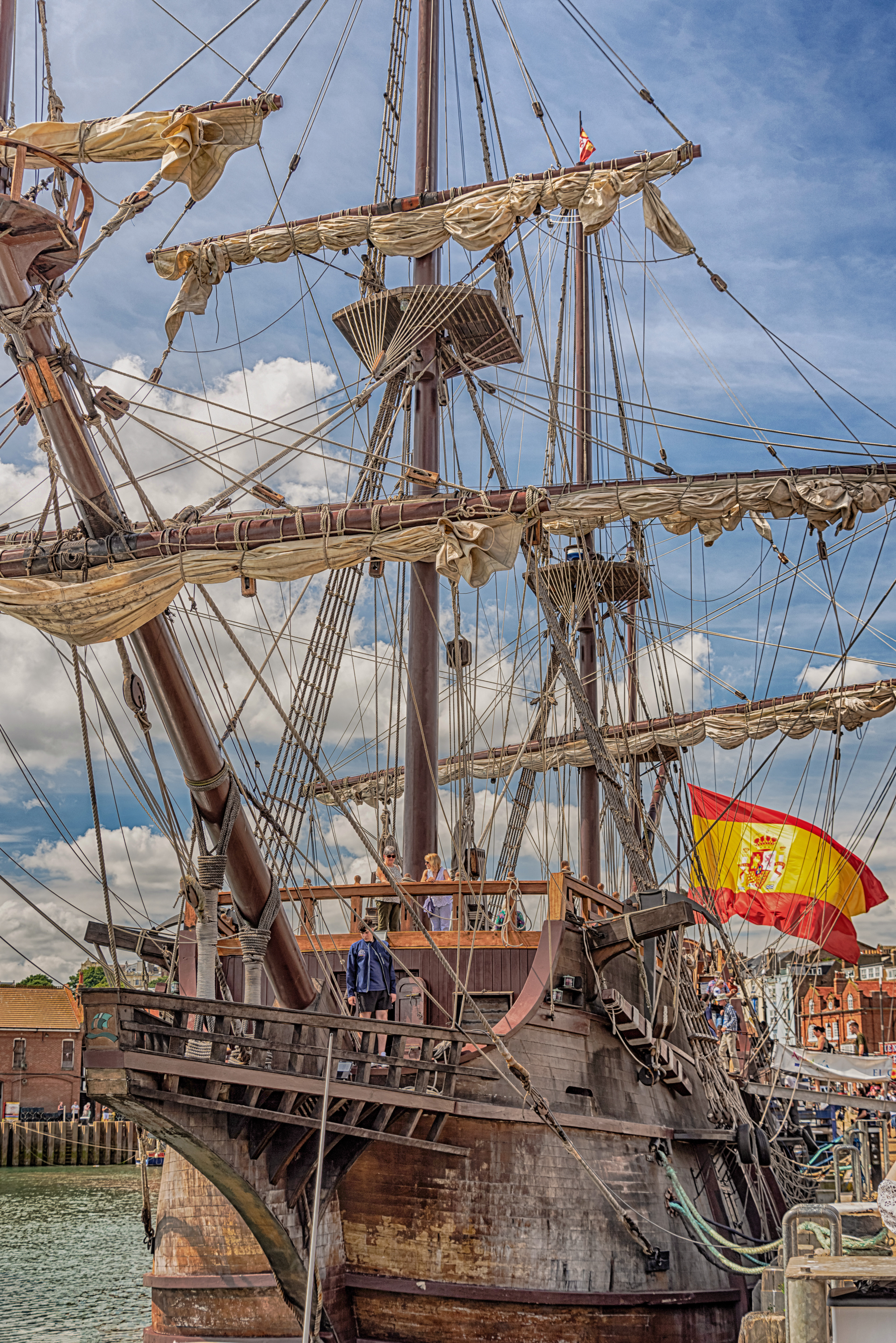Spanish Galleon Replica in Scarborough