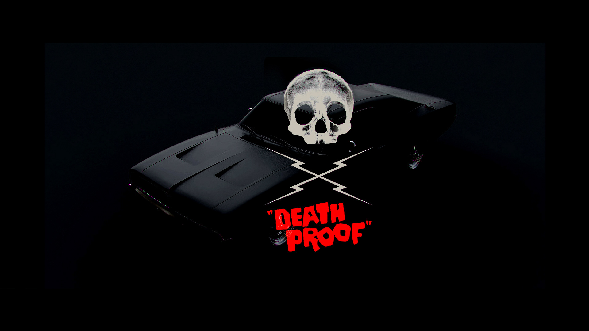 death proof skull wallpaper