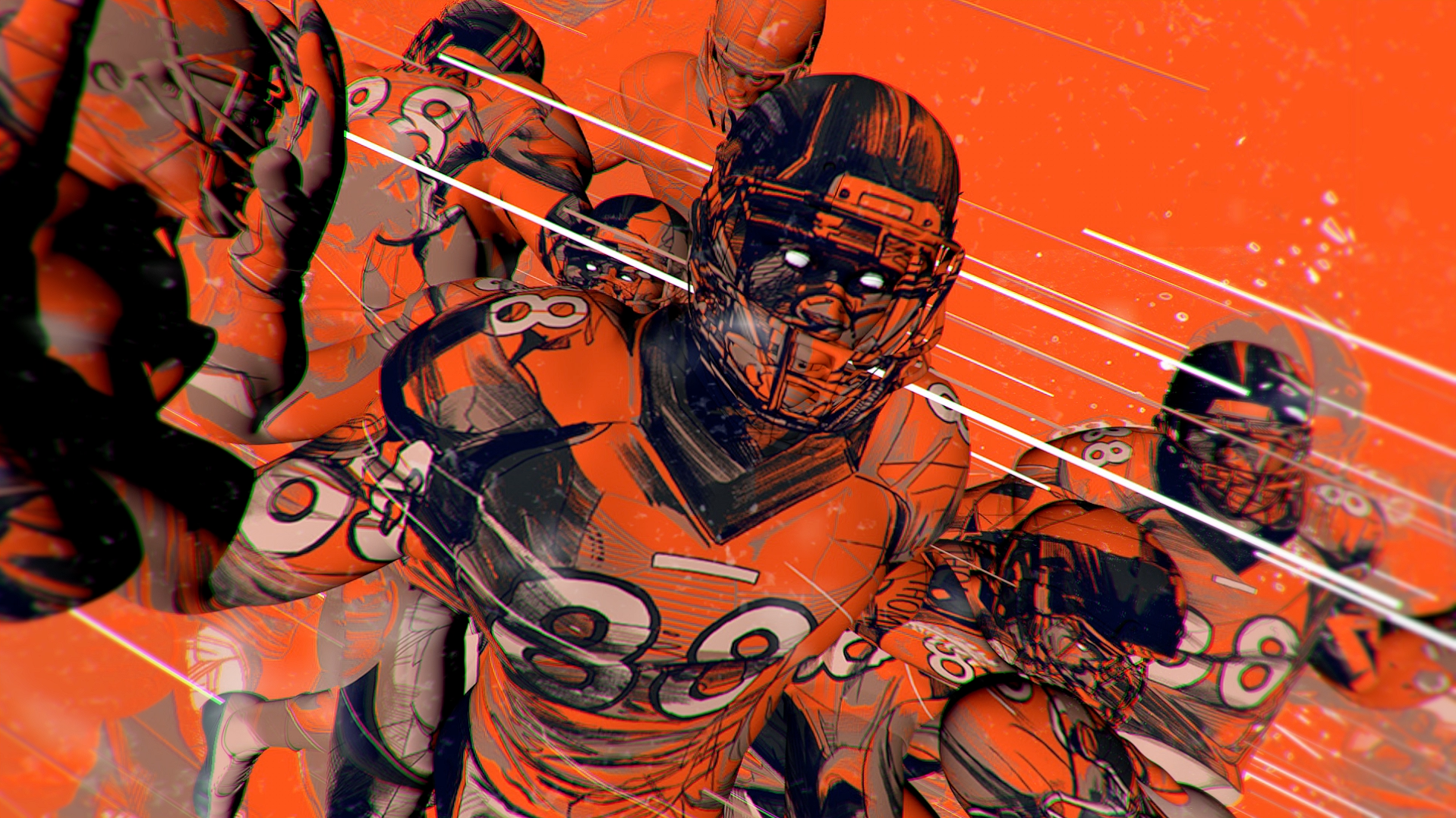 Under Armour Pays Tribute to NFL 'Warriors' Like Brady and Newton in Art