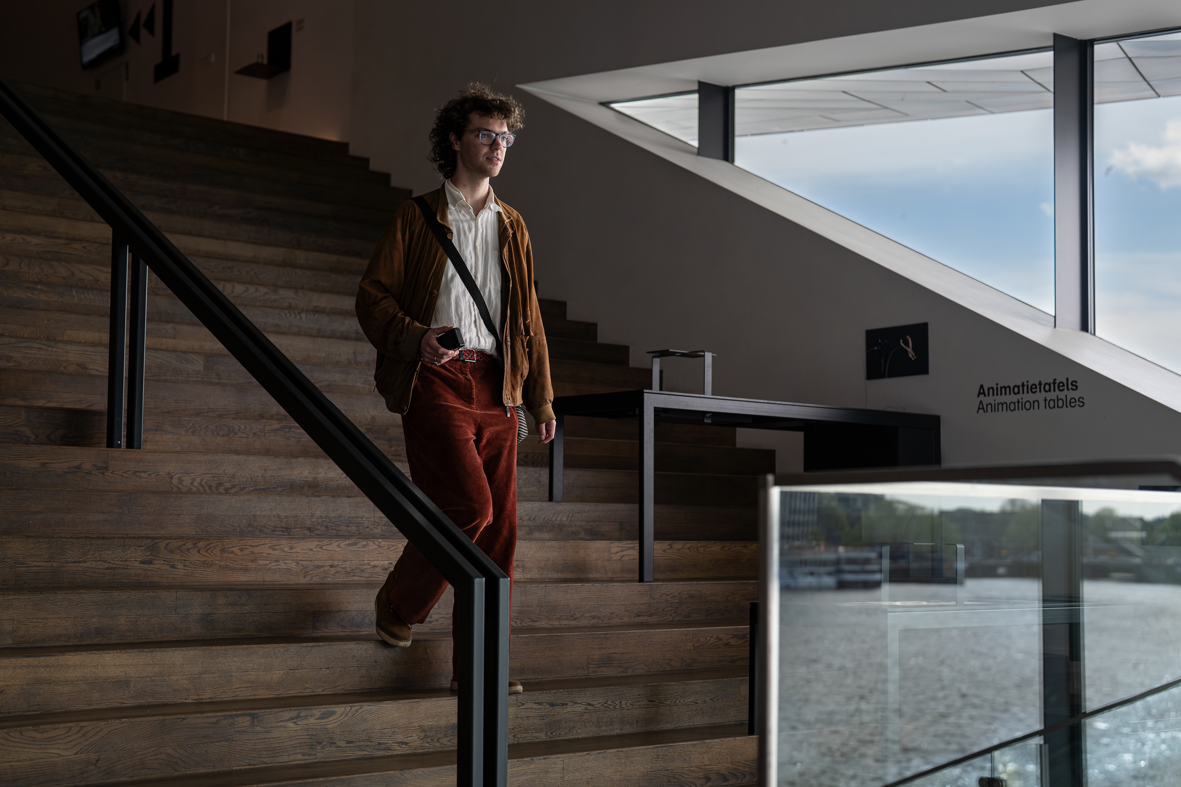 Headshot Luuk Audenaerde voor HSP magazine