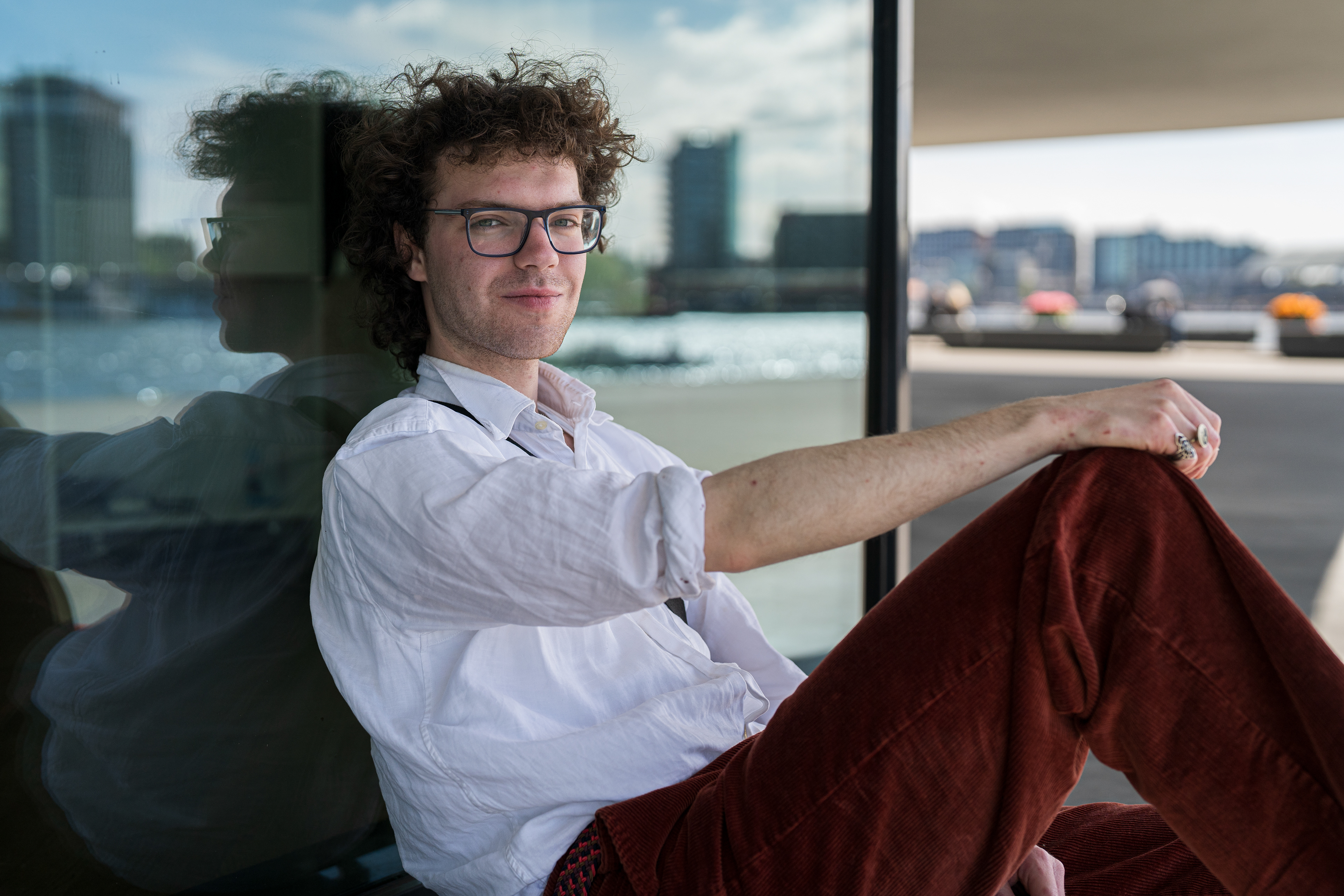 Headshot Luuk Audenaerde voor HSP magazine