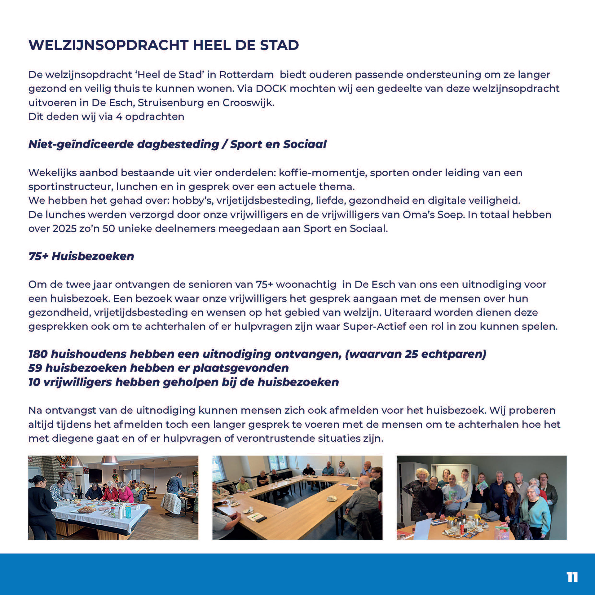 Binnenpagina’s van het Super-Actief Jaarbulletin