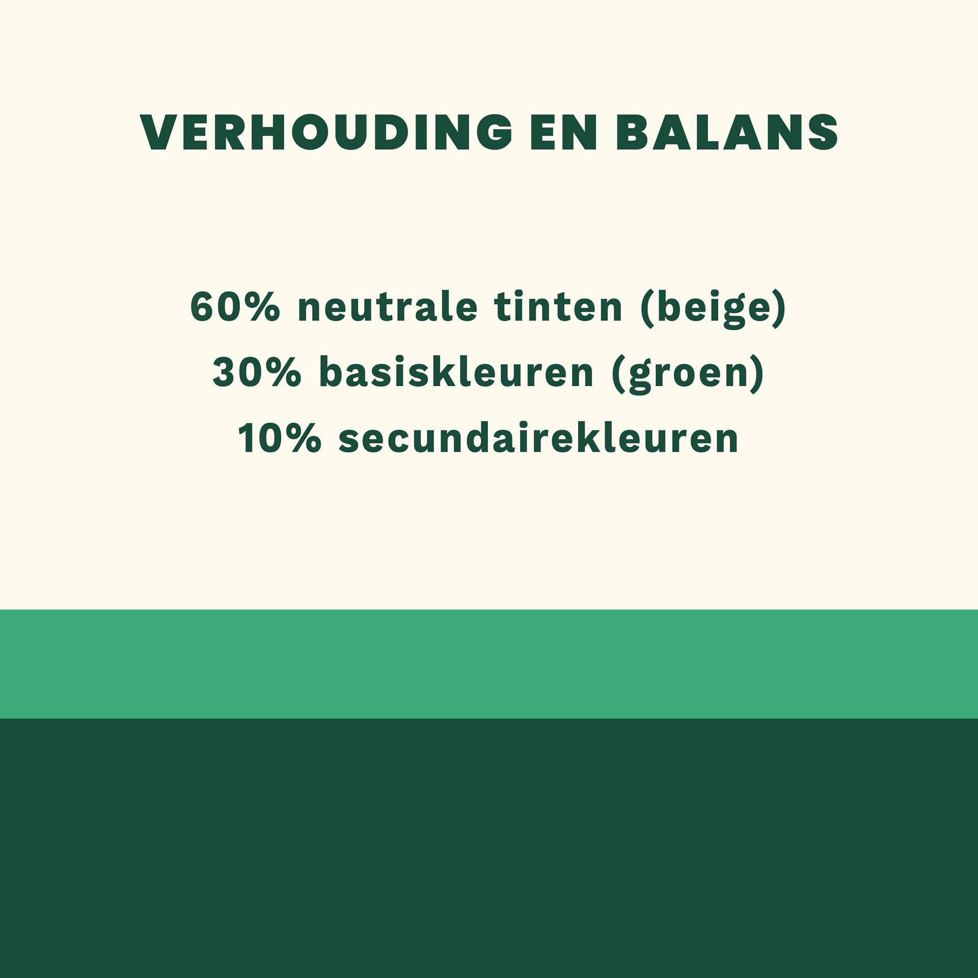 Kleurenpalet voor de visuele identiteit van Mannen met Pannen