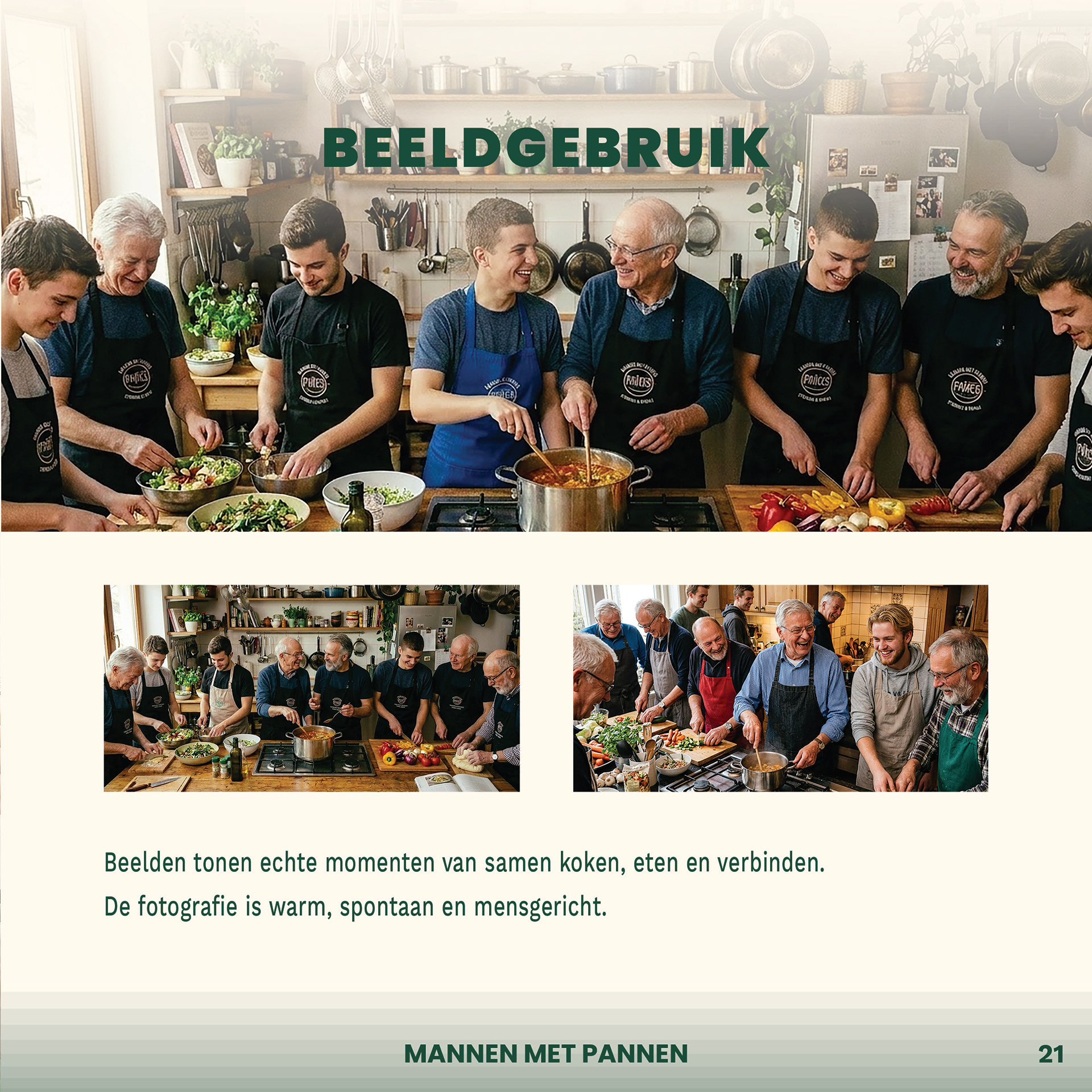 Gedrukte communicatiemiddelen binnen de nieuwe visuele identiteit