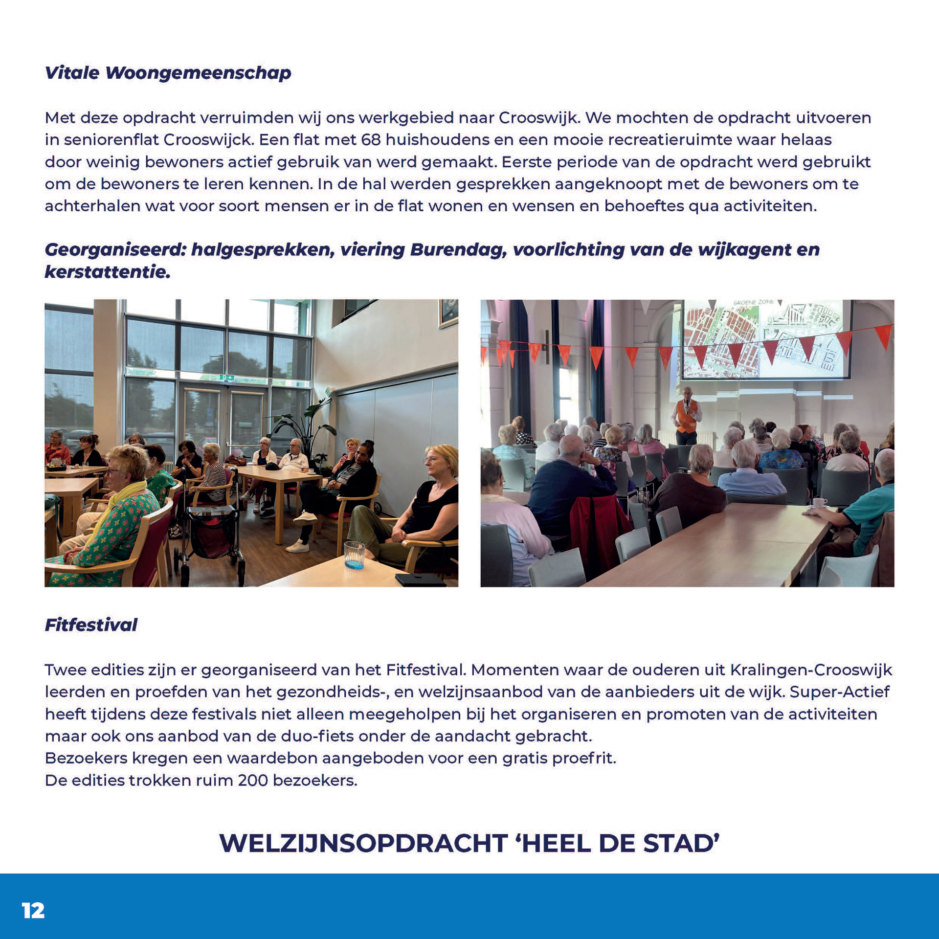 Vierkant rastersysteem voor de Super-Actief publicatie