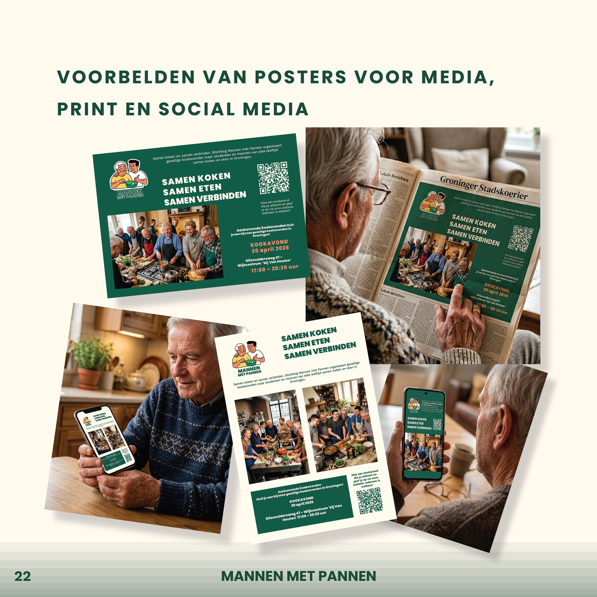 Socialemediatoepassingen voor Mannen met Pannen