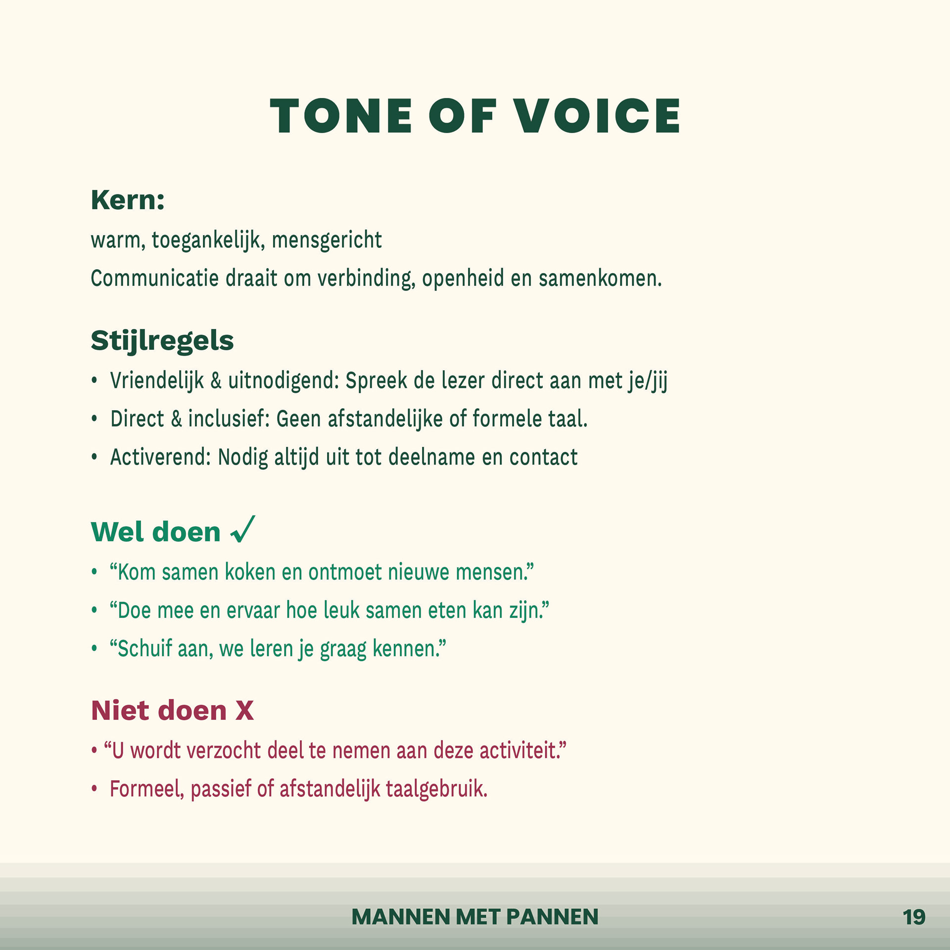 Gedrukte communicatiemiddelen binnen de nieuwe visuele identiteit