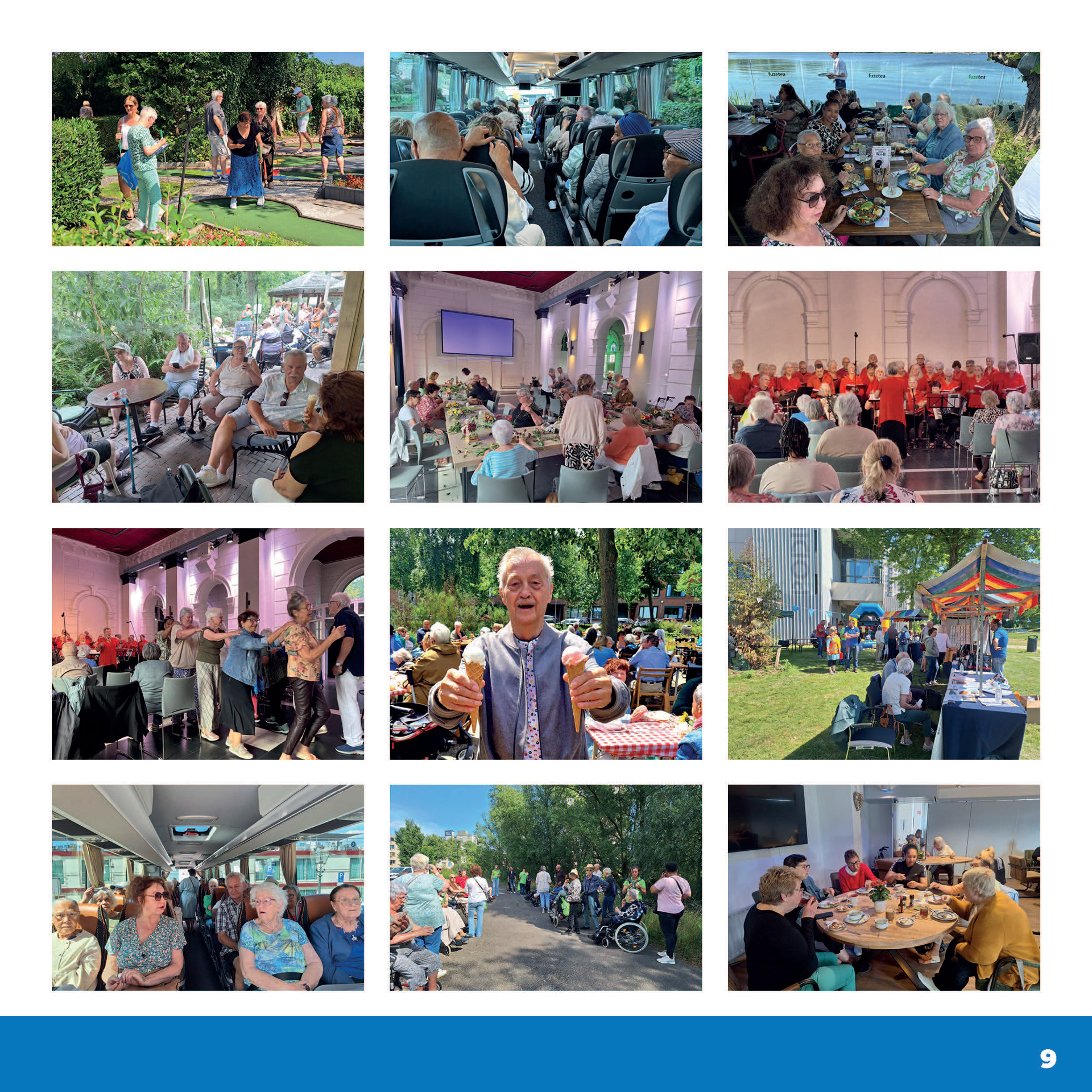 Beeldbewerking en lay-out van het Jaarbulletin 2025 van het Super-Actief Jaarbulletin 2025