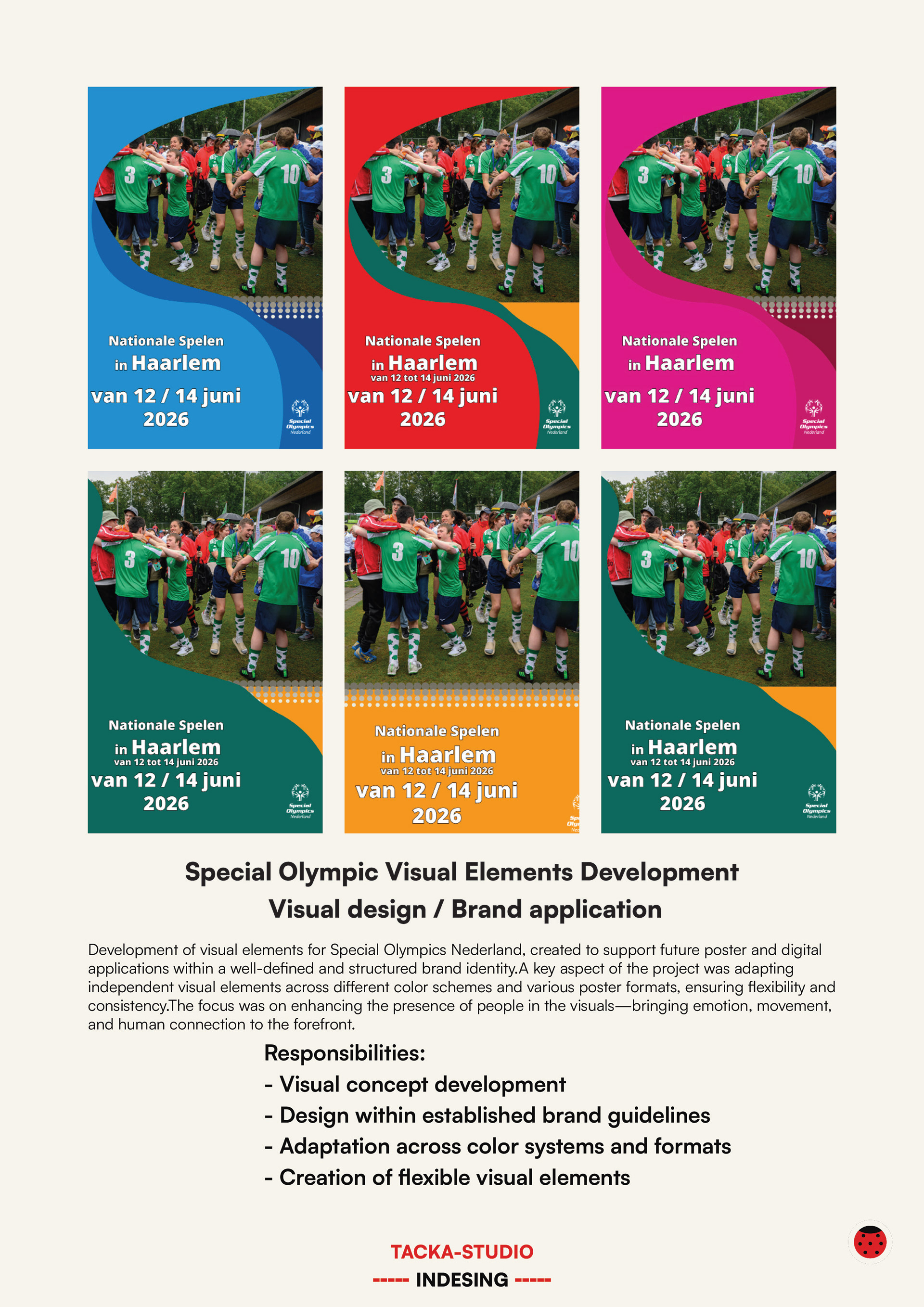 Visual design / Brand application