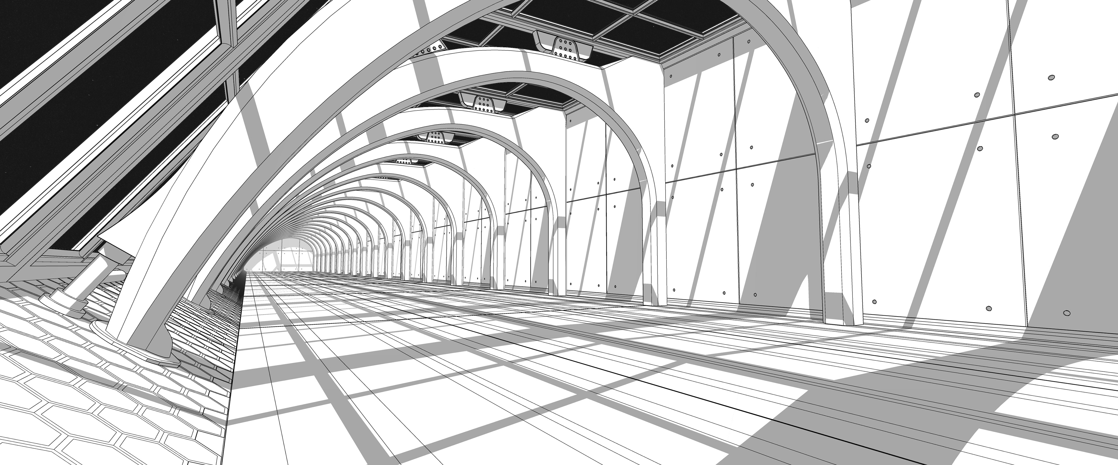 Space station.
