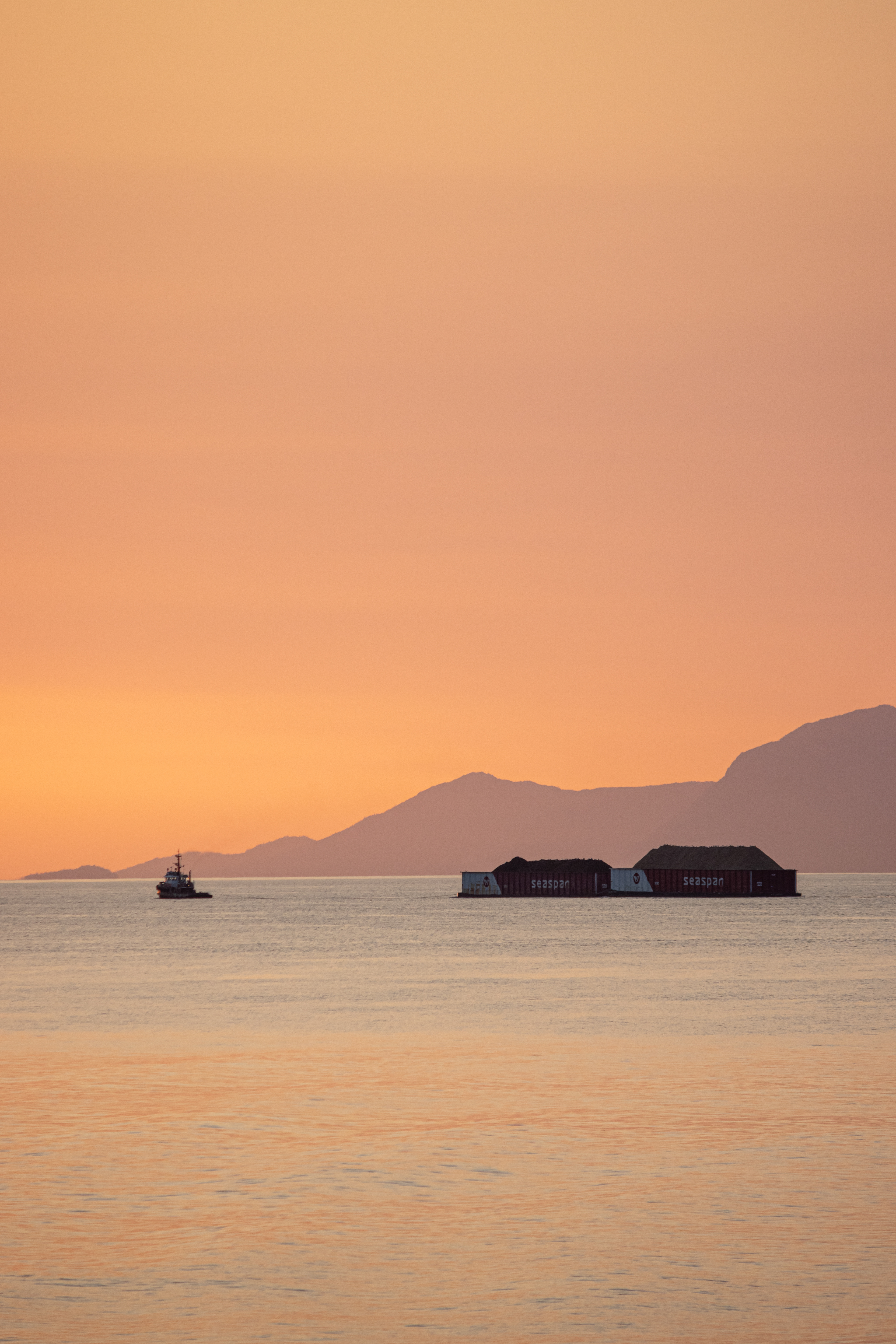 Sunset on the Salish Sea