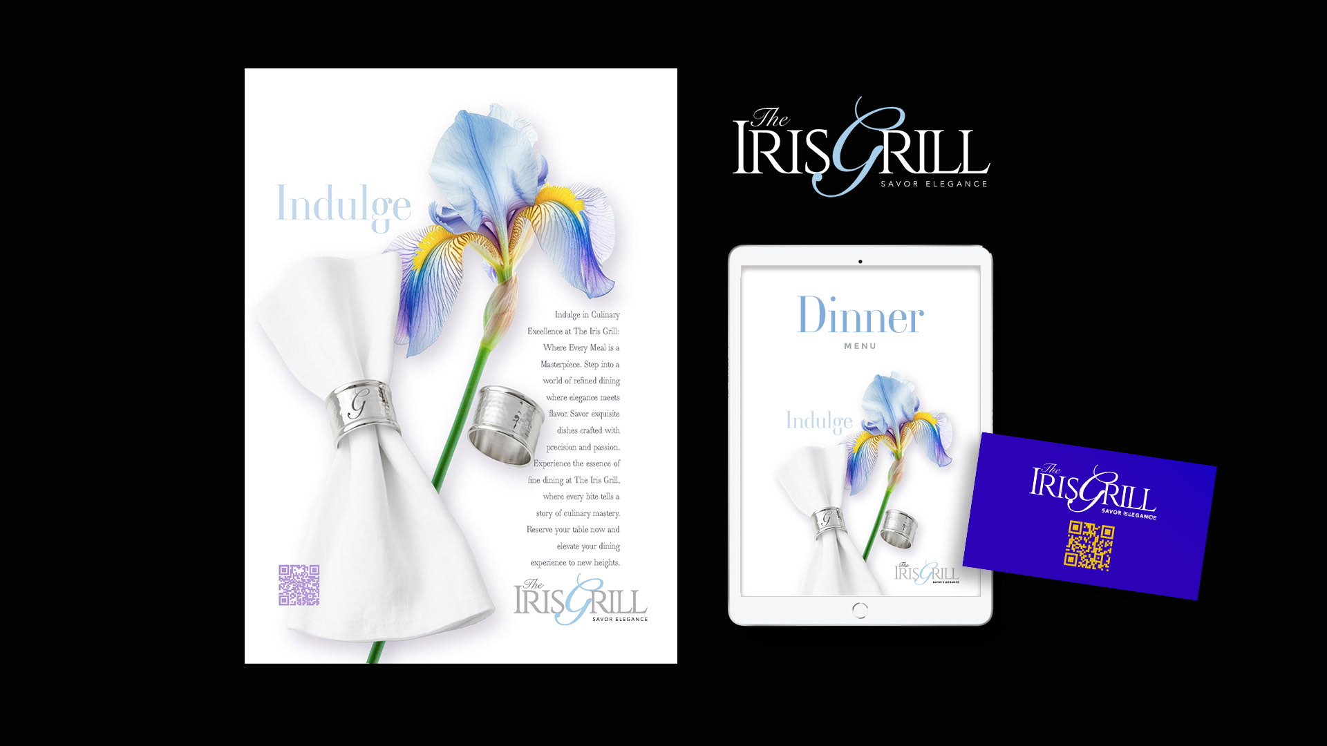 VISUAL BRANDING FOR RESTAURANT