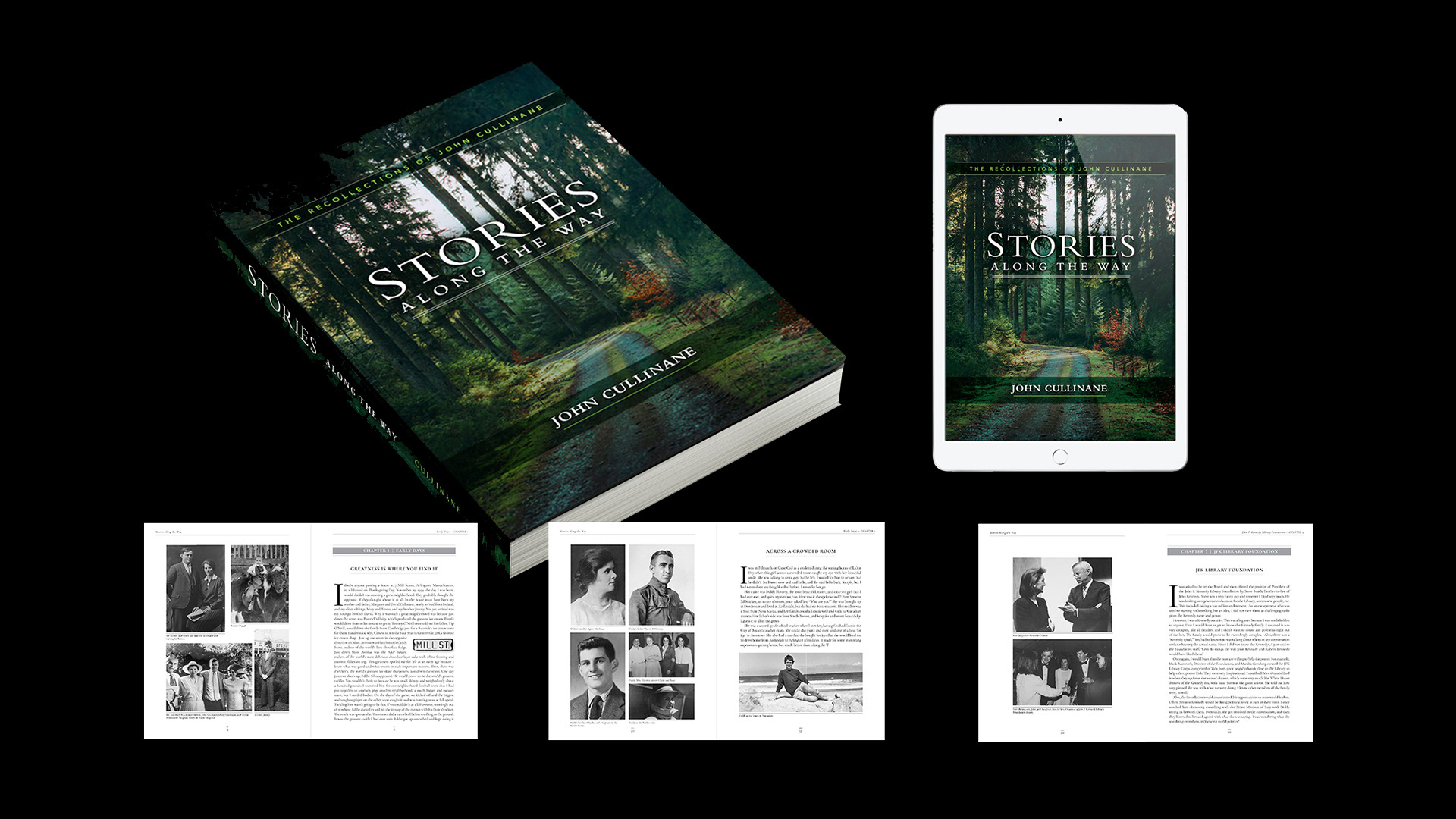 BOOK DESIGN  |  DIGITAL AND PRINT -- FOR FOUNDER AND CEO OF CULLINET SOFTWARE