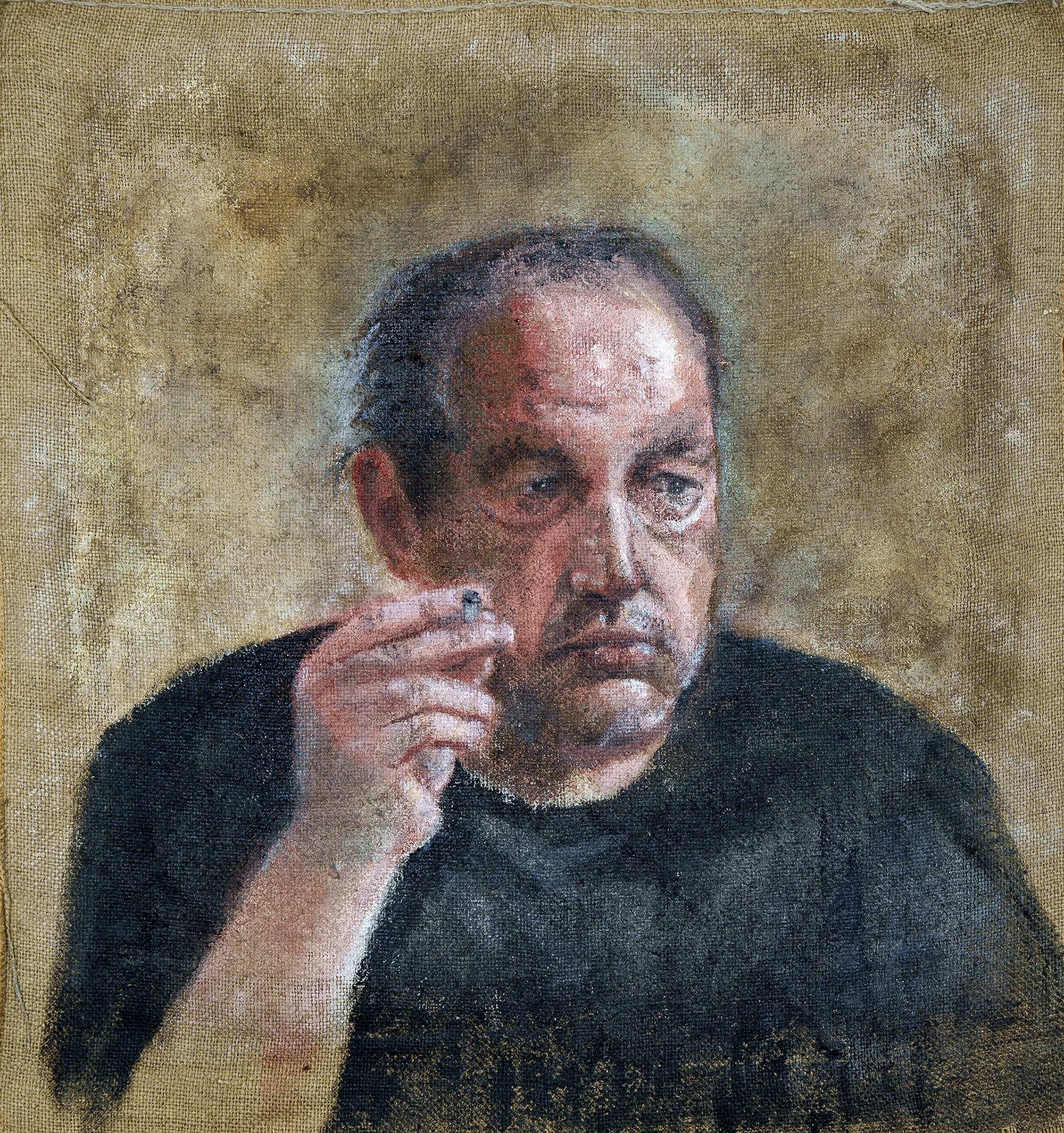 Un gars du PMU - Acrylique