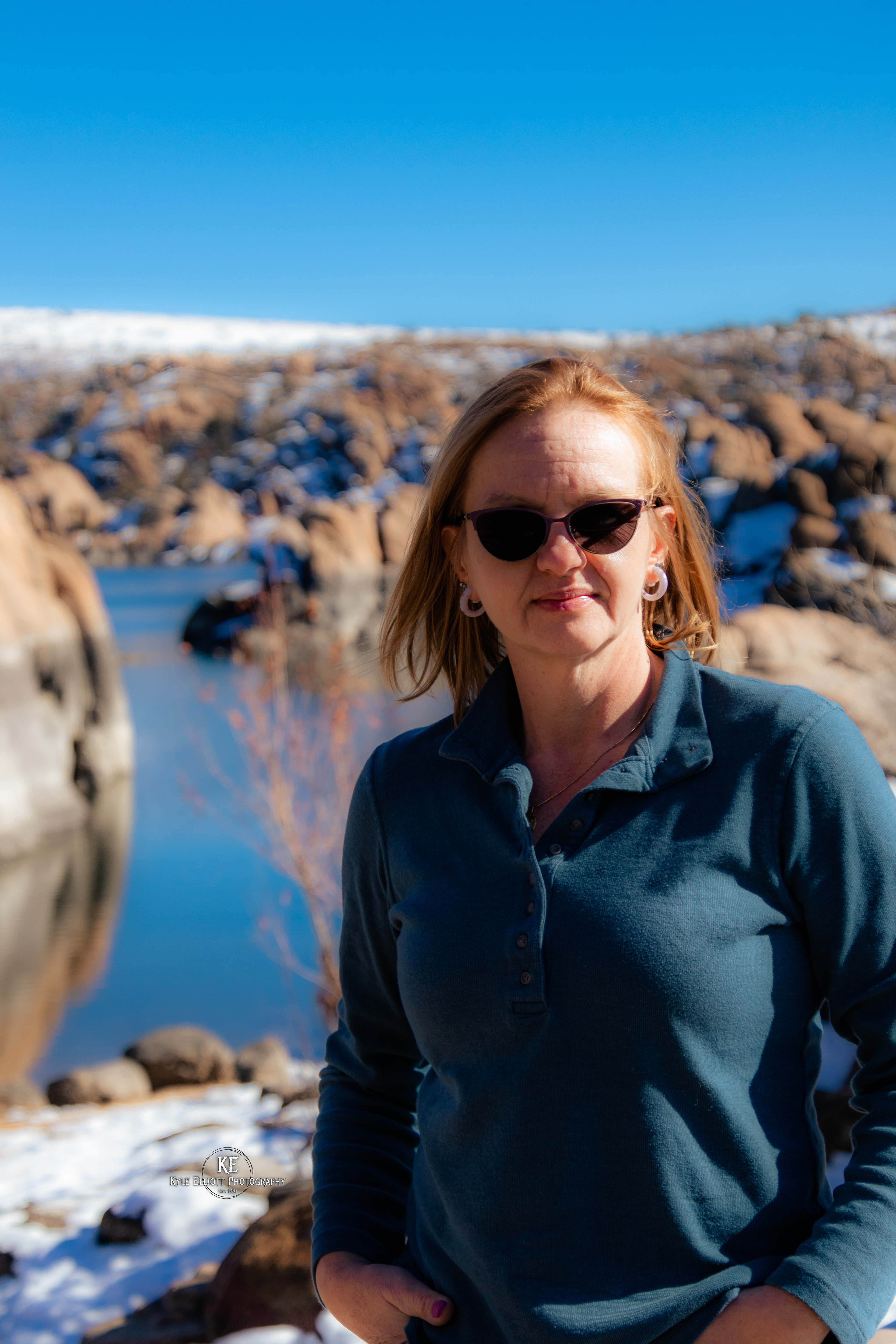 Kathy at Watson Lake