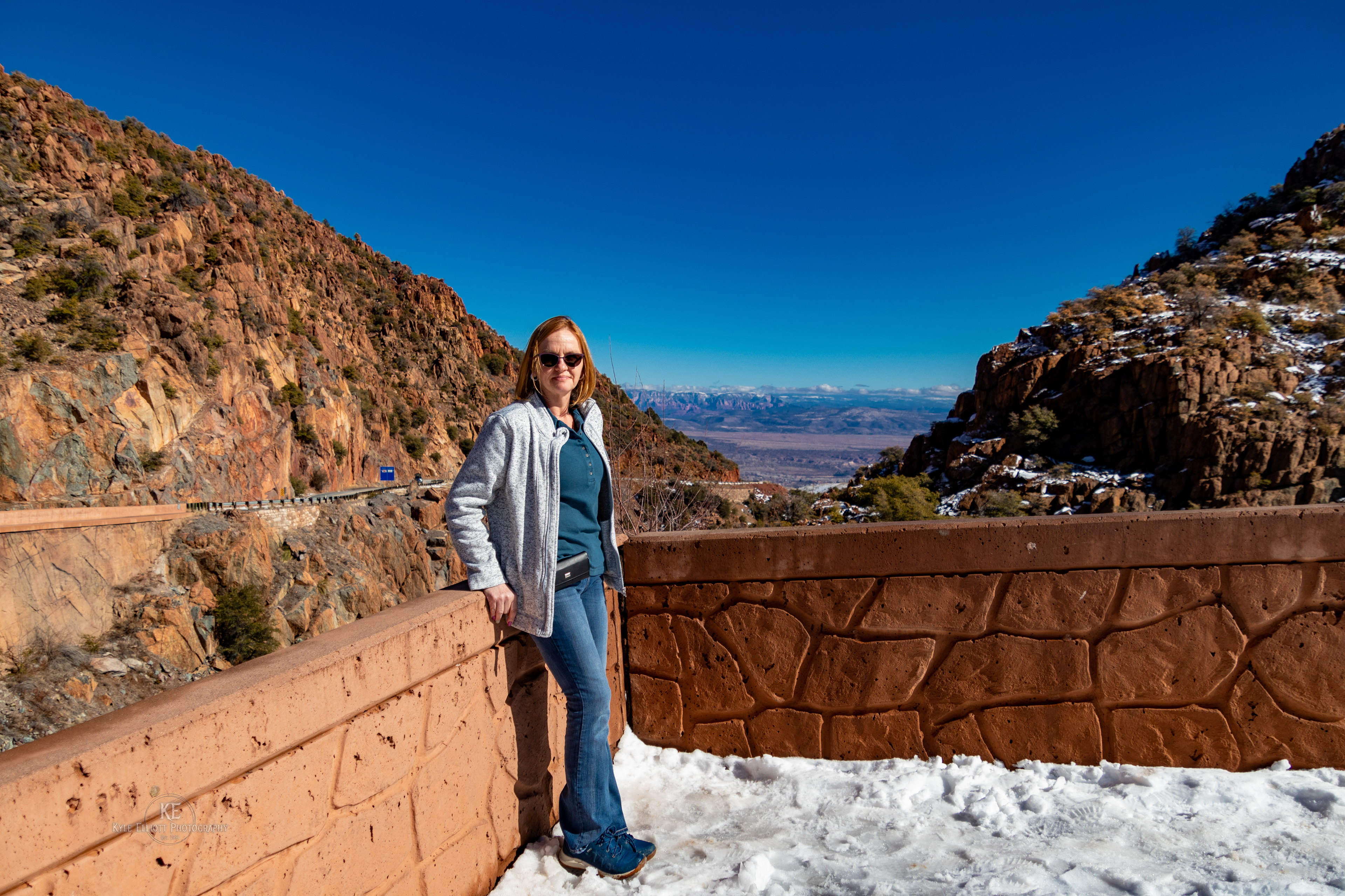 Kathy at Jerome Overlook