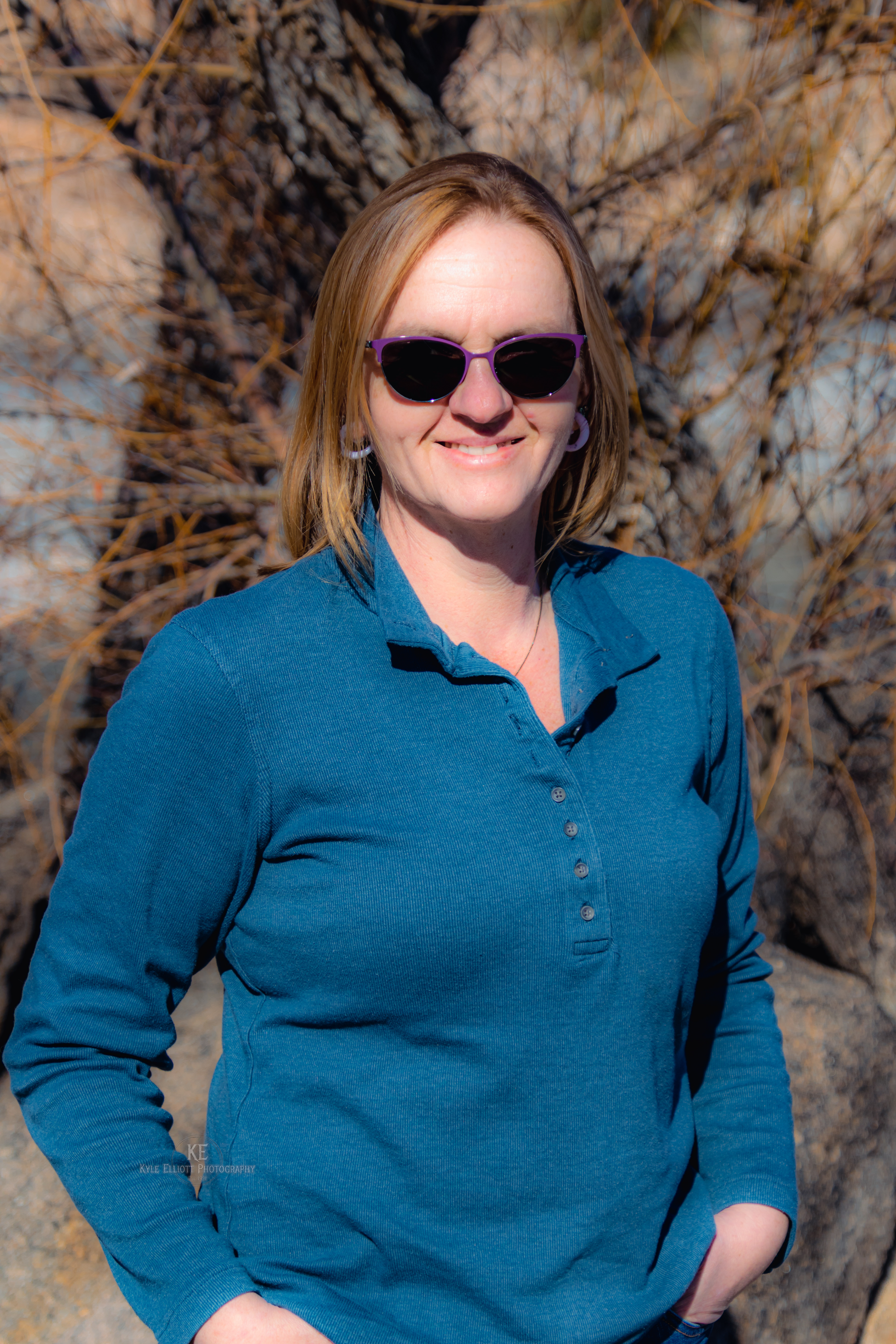 Kathy at Watson Lake