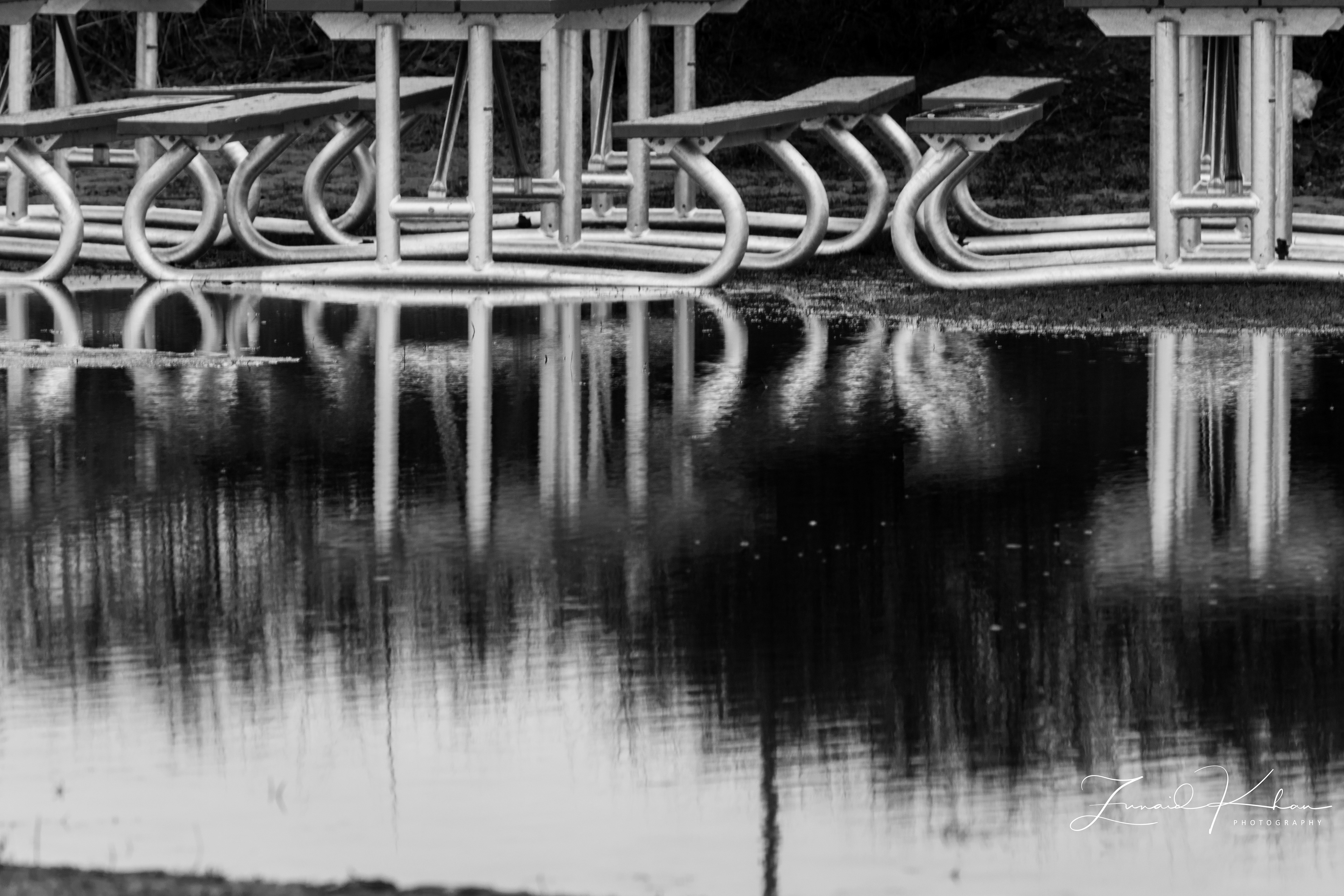 Picnic Bench Reflection